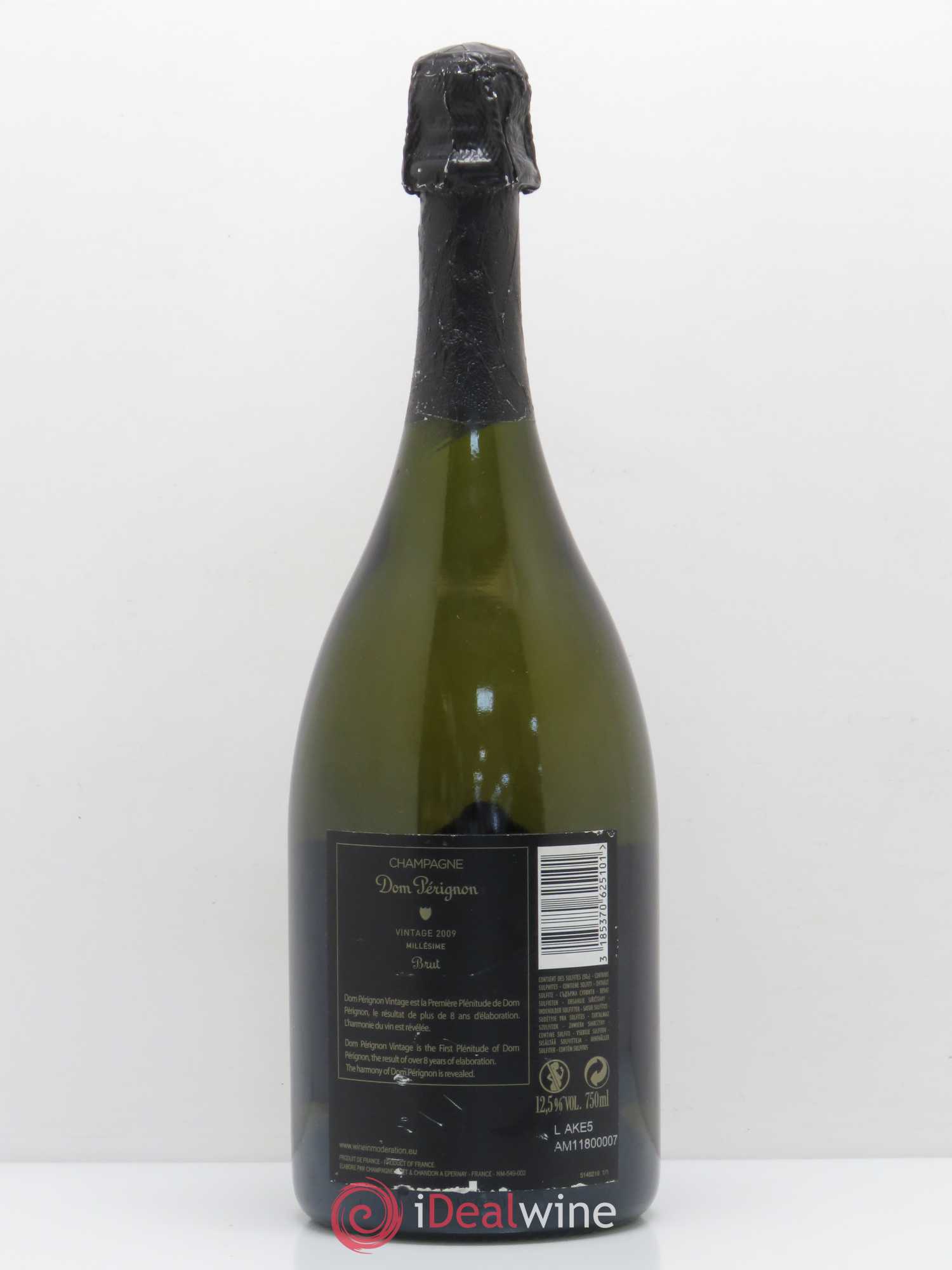 Brut Dom Pérignon 2009 - Lot de 1 bouteille - 1