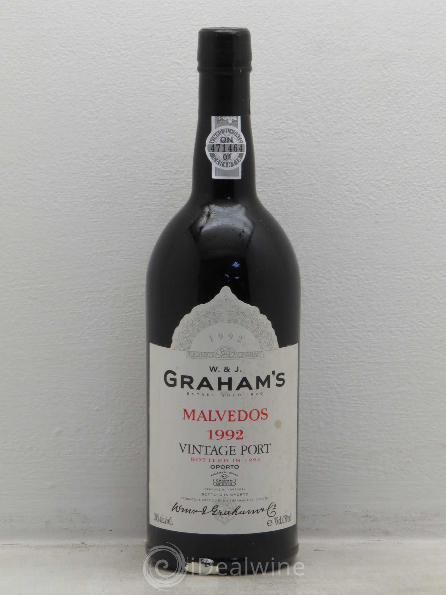 Porto Malvedos 1992 - Lot de 1 bouteille - 0