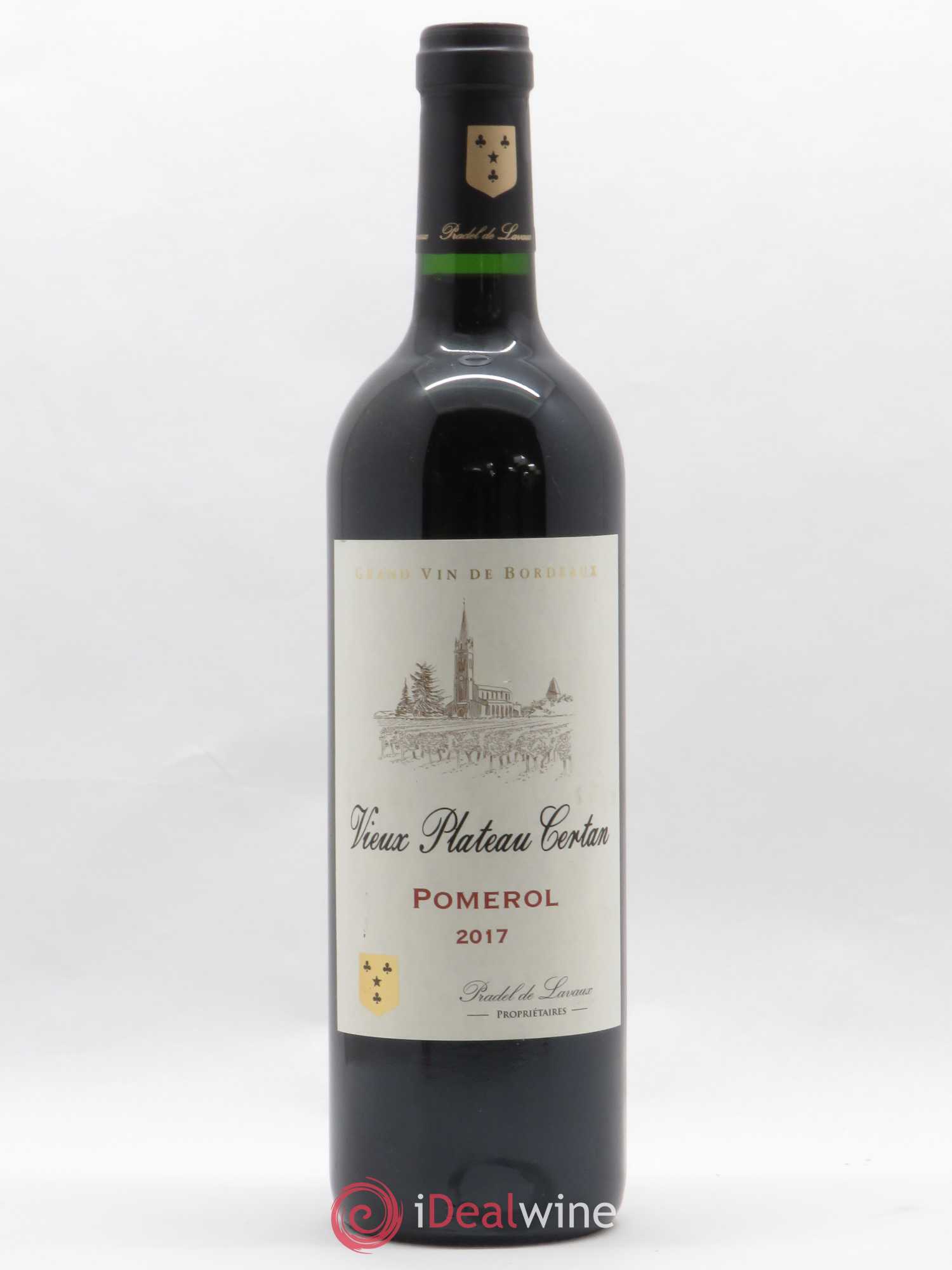 Pomerol Vieux Plateau Certan 2017 - Posten von 1 Flasche - 0