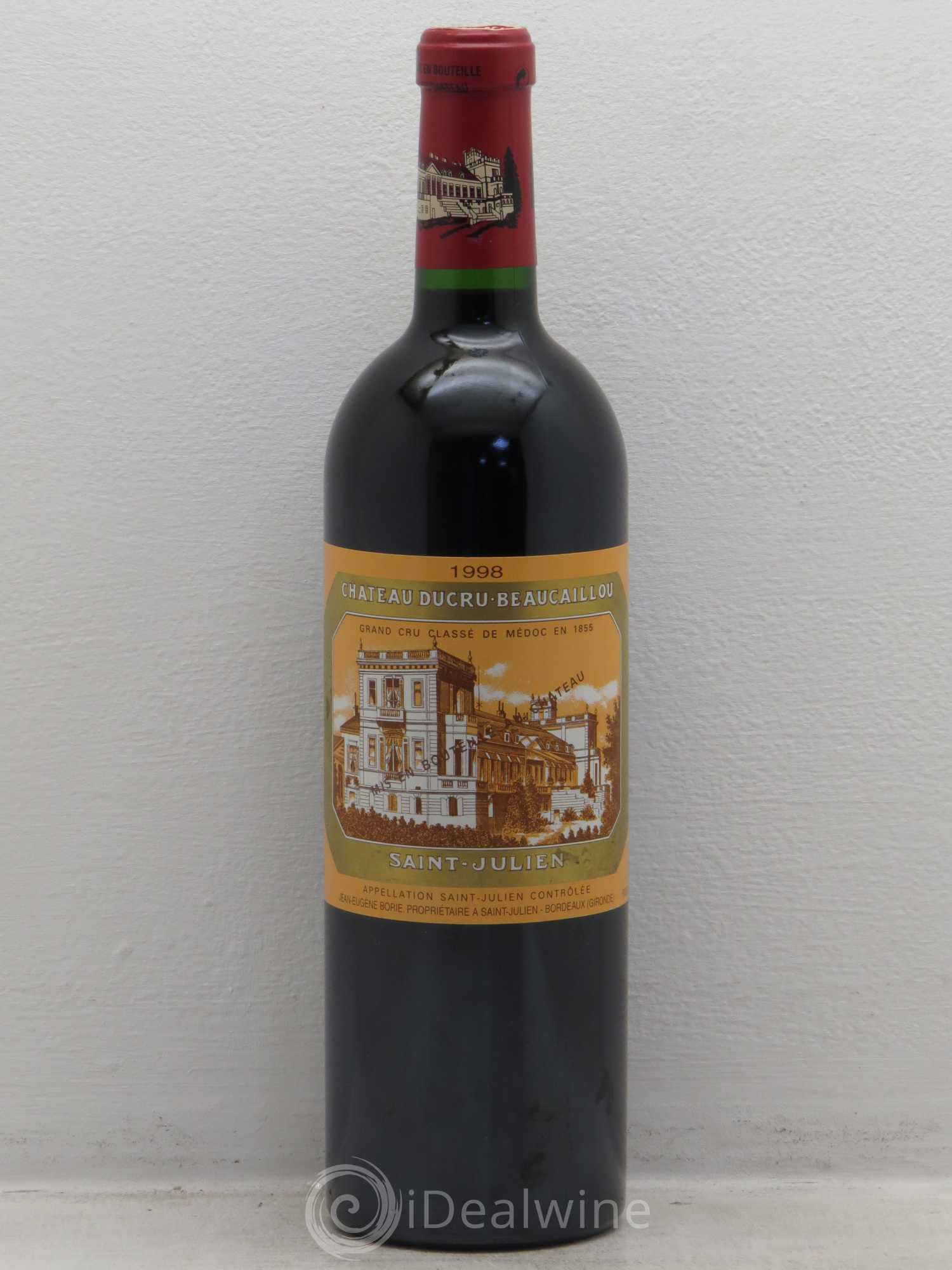 Château Ducru Beaucaillou 2ème Grand Cru Classé 1998 - Lot de 1 bouteille - 0