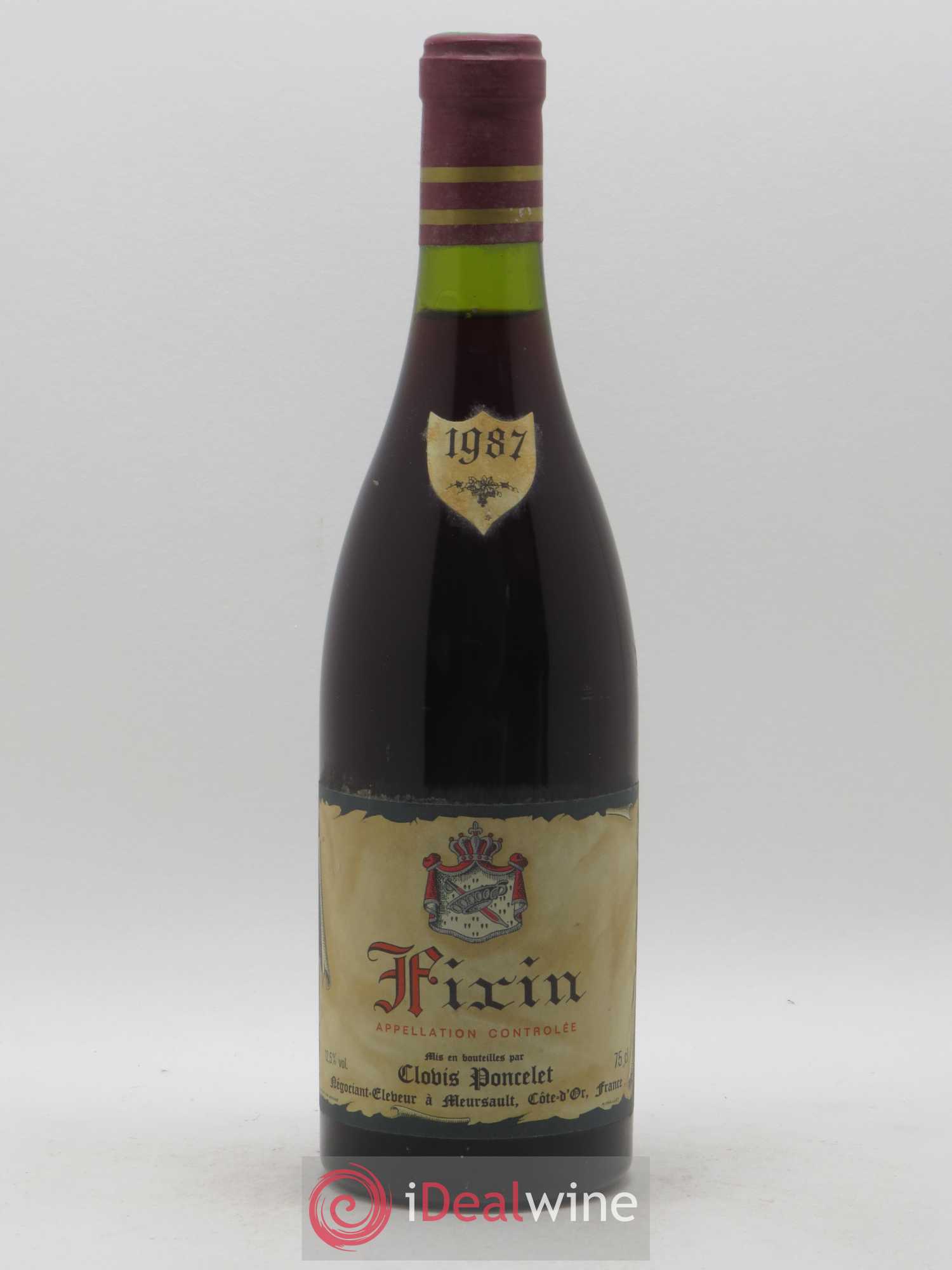 Fixin Clovis Poncelet 1987 - Posten von 1 Flasche - 0