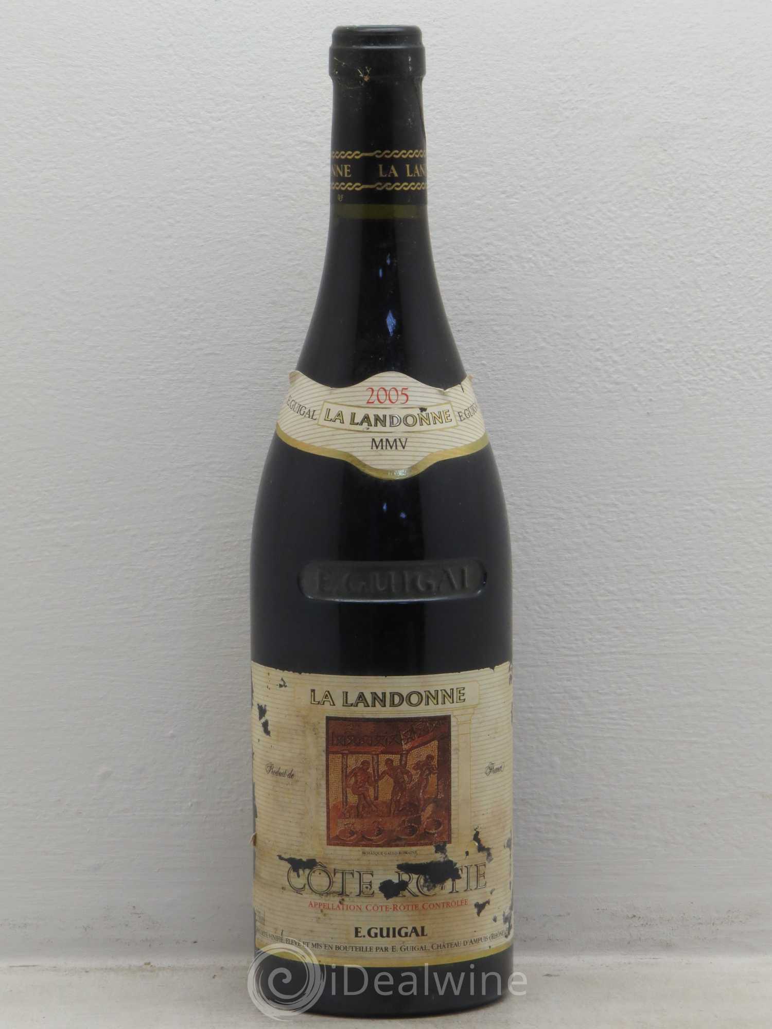 Côte-Rôtie La Landonne Guigal 2005 - Lot de 1 bouteille - 0