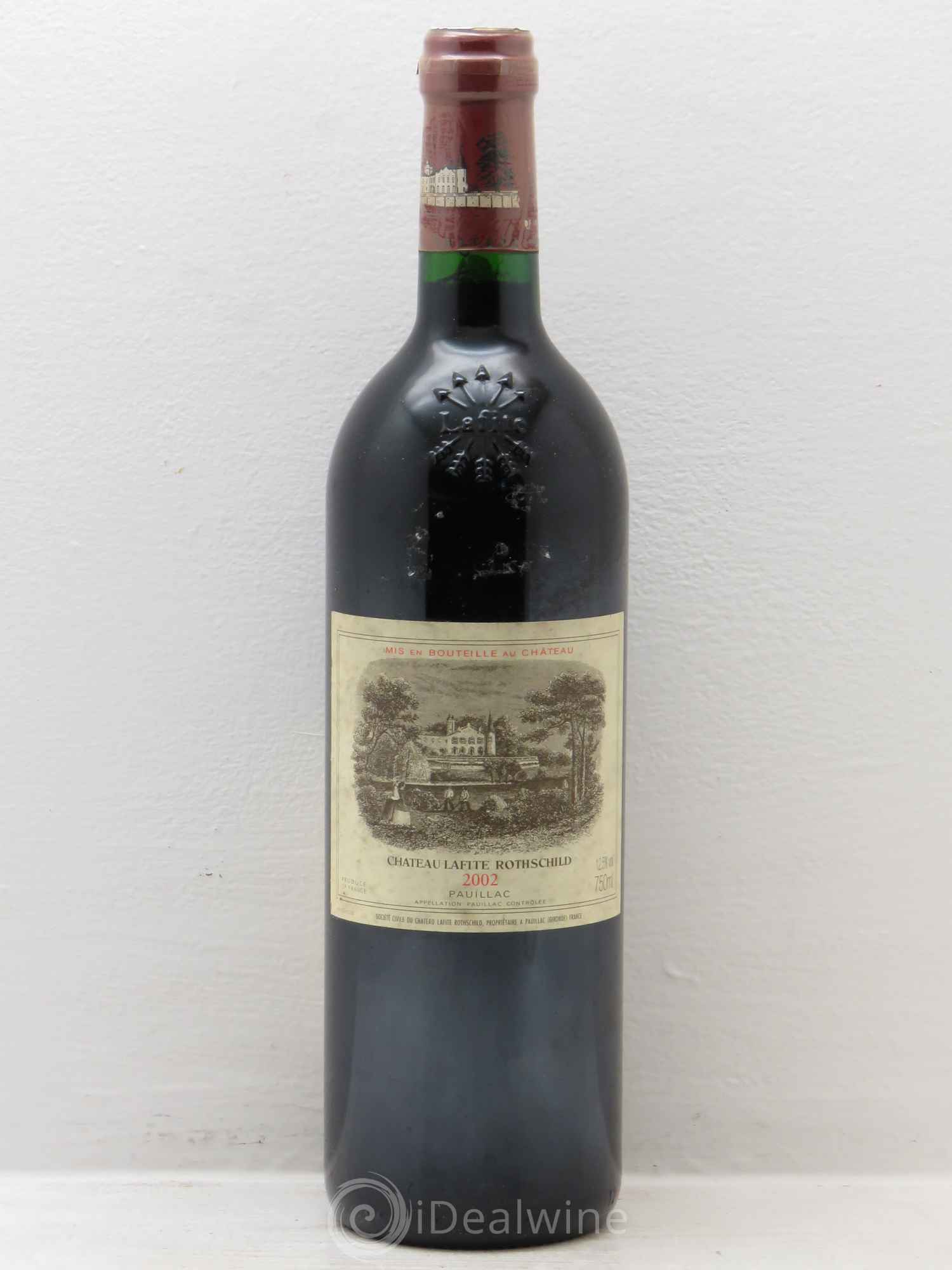 Château Lafite Rothschild 1er Grand Cru Classé 2002 - Lot de 1 bouteille - 0