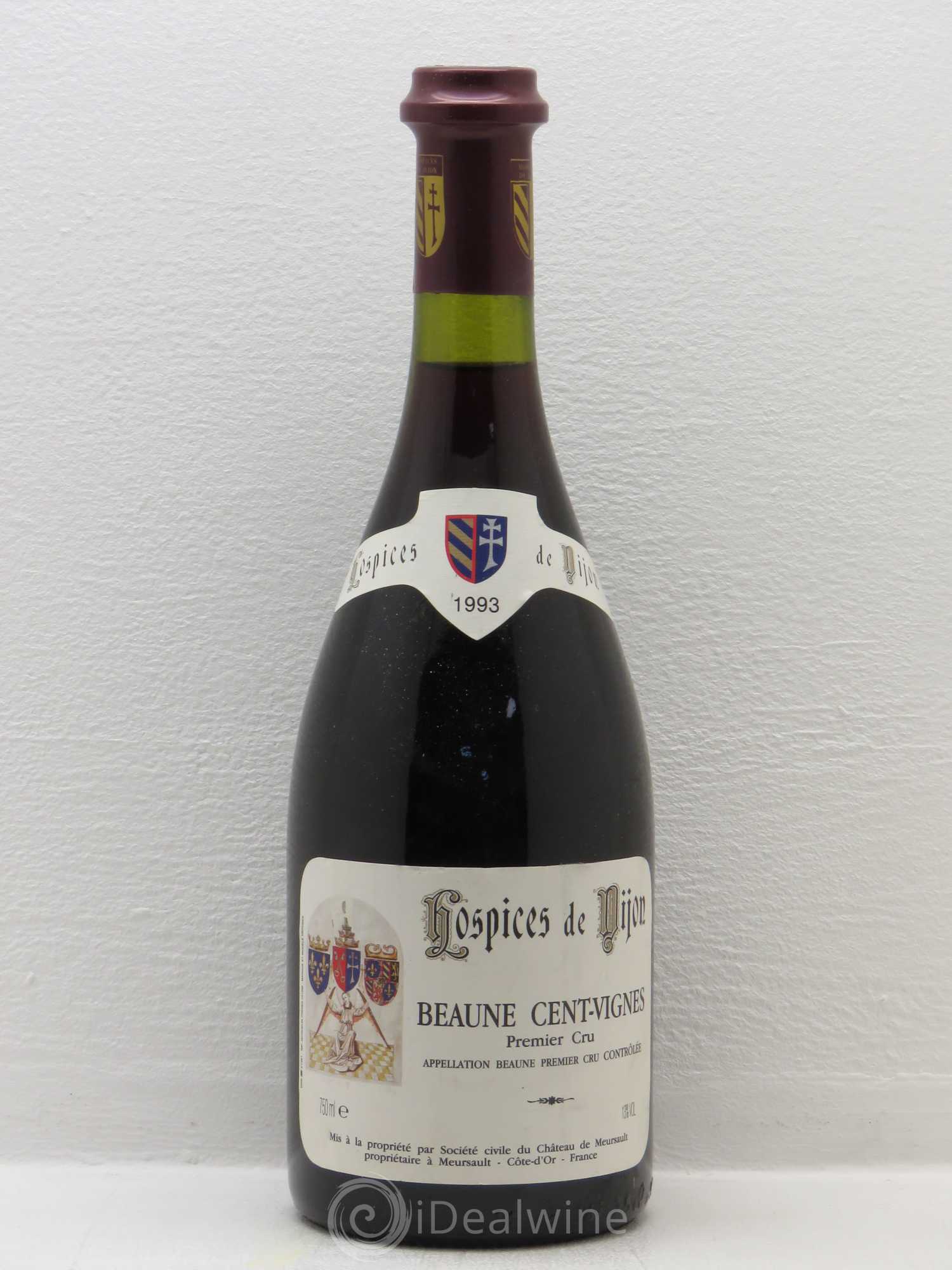Beaune 1er Cru Hospices De Dijon Cent Vignes 1993 - Posten von 1 Flasche - 0