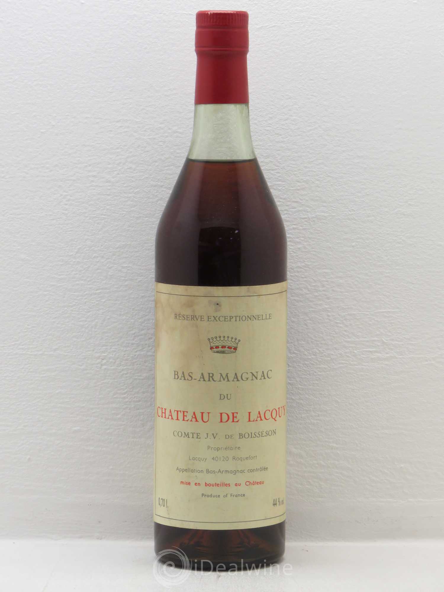 Bas-Armagnac Bas Armagnac Château de Lacquy Reserve Exceptionnelle - Posten von 1 Flasche - 0