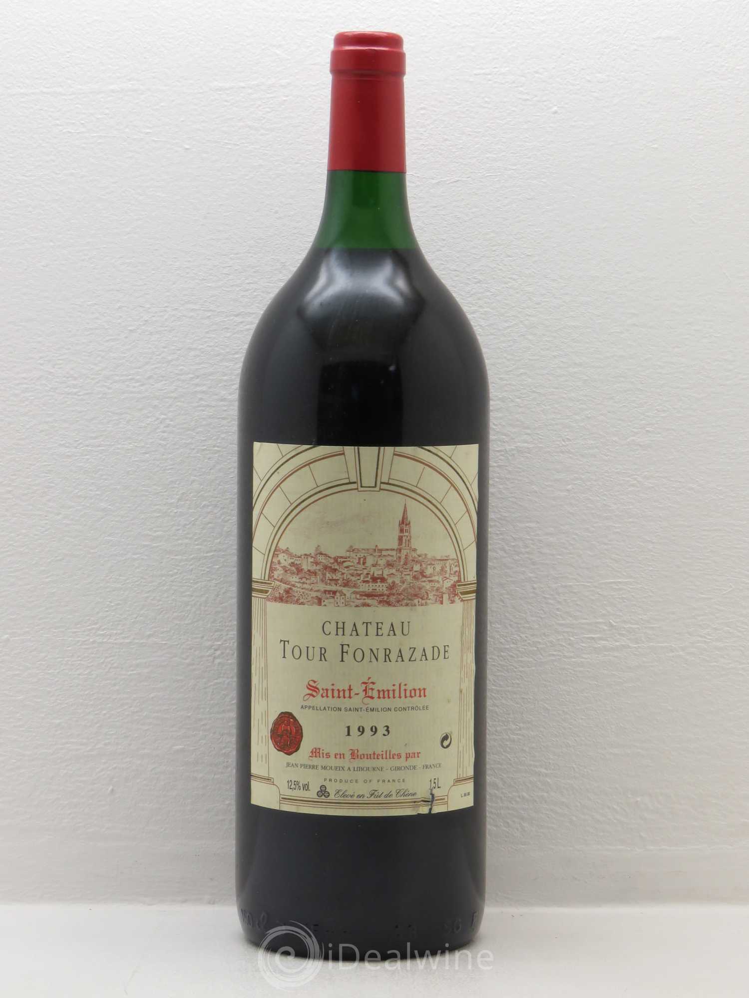 Saint-Émilion Châeau Tour Fonrazade Jean-Pierre Moueix 1993 - Posten von 1 Magnum - 0