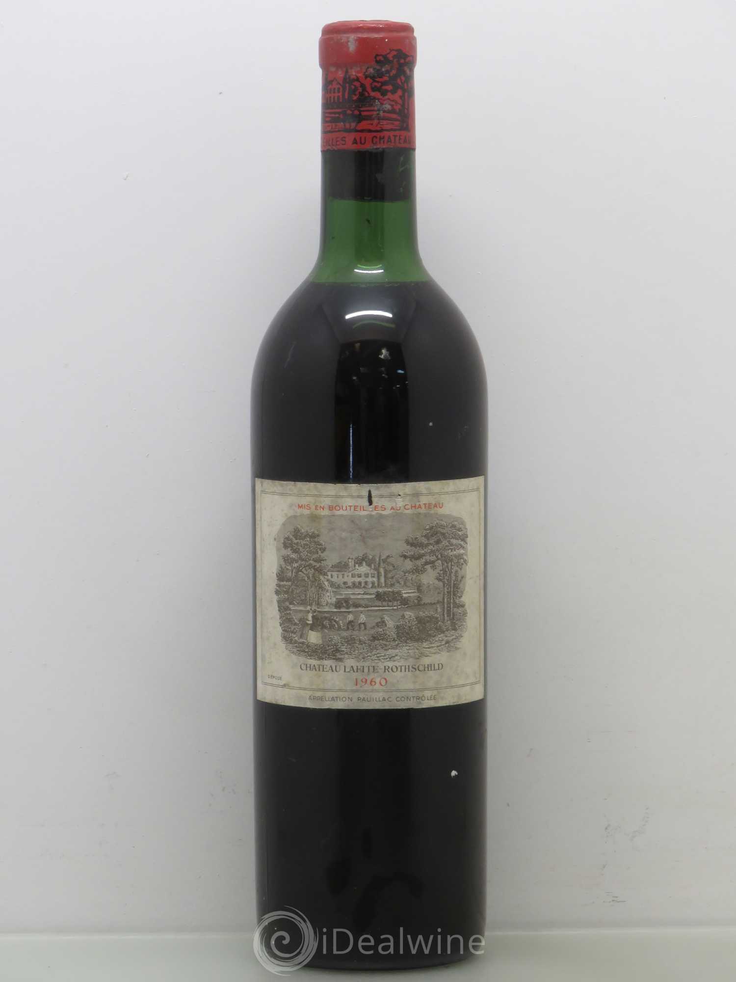 Château Lafite Rothschild 1er Grand Cru Classé 1960 - Lot de 1 bouteille - 0