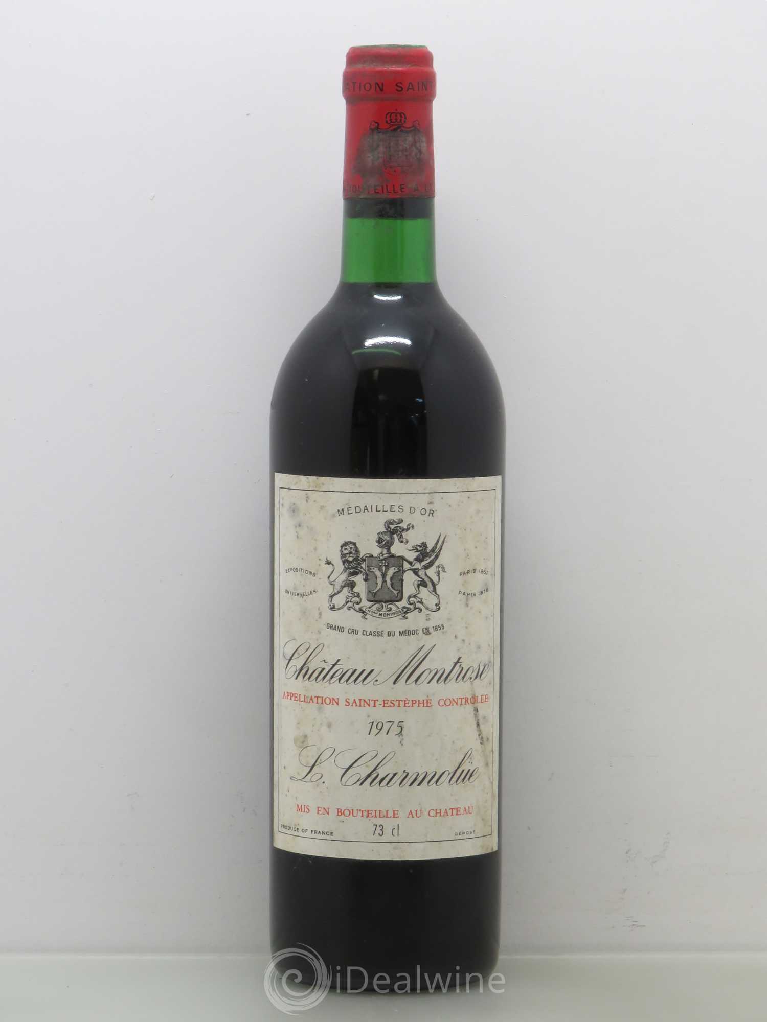 Château Montrose 2ème Grand Cru Classé 1975 - Lot de 1 bouteille - 0