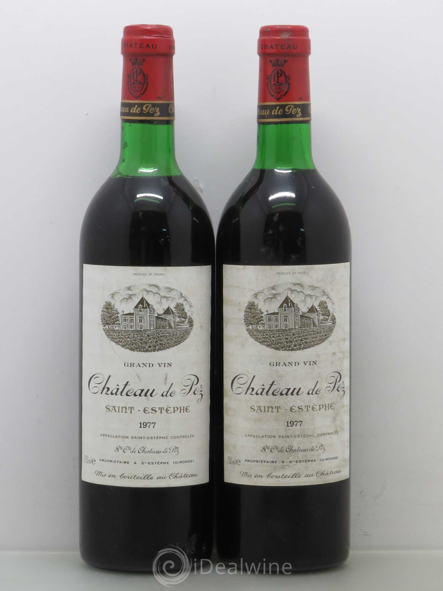 Château de Pez 1977 - Lot de 2 bouteilles - 0
