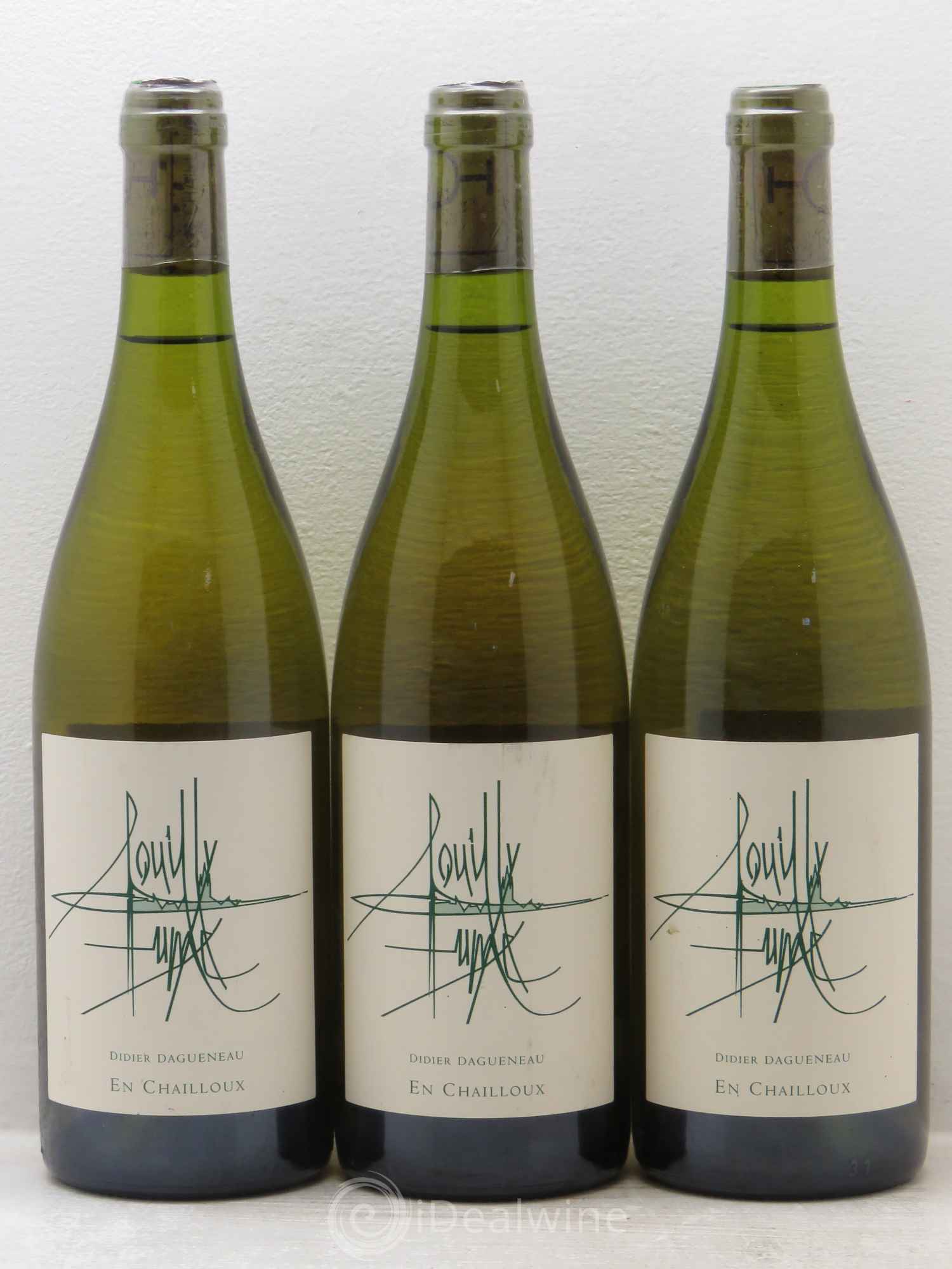 Pouilly-Fumé En Chailloux Dagueneau 2000 - Lot de 3 bouteilles - 0