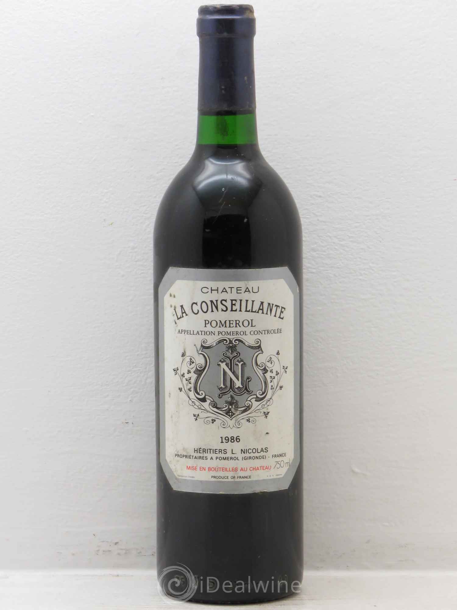 Château la Conseillante 1986 - Lot de 1 bouteille - 0