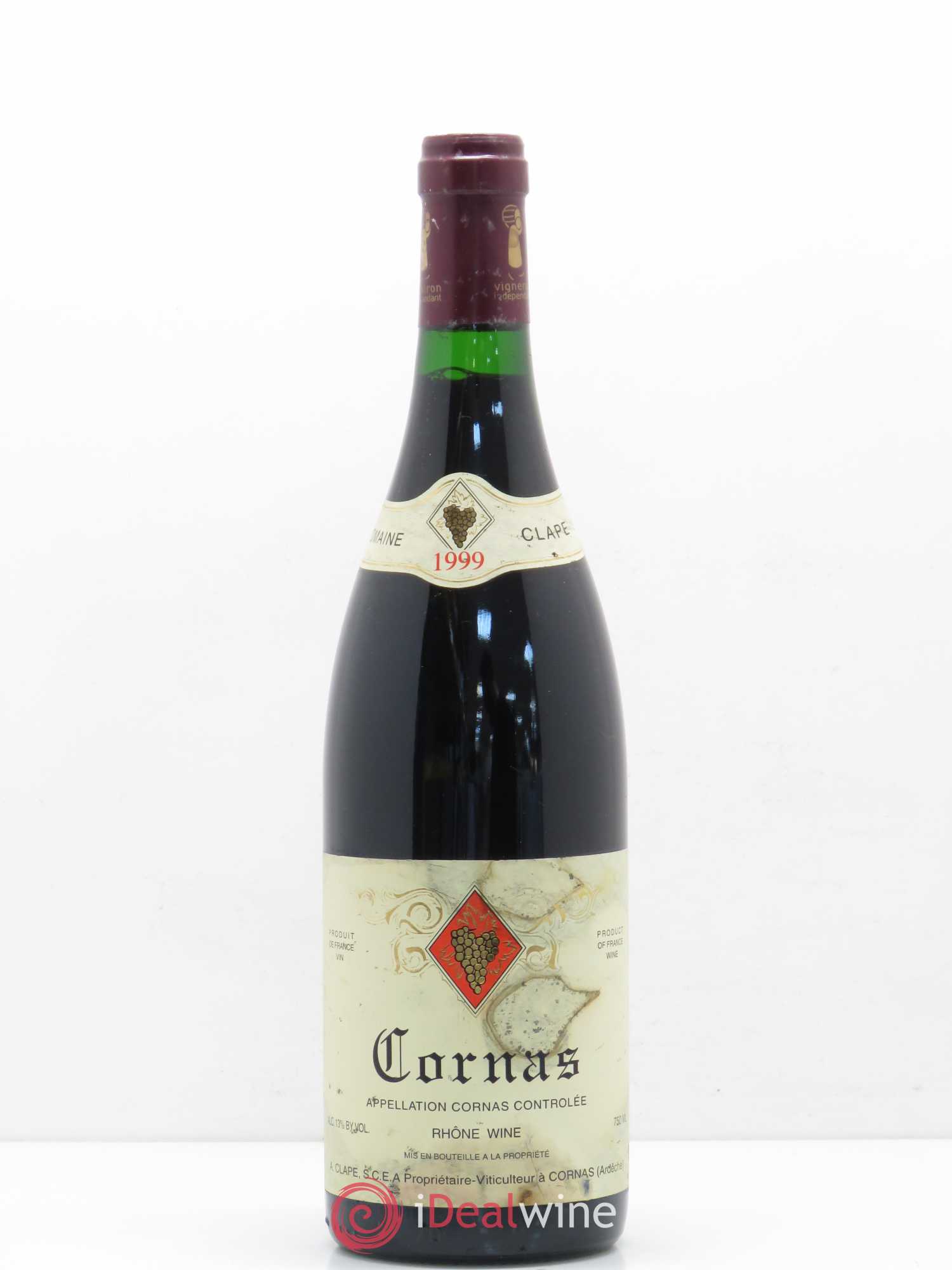 Cornas Auguste Clape 1999 - Posten von 1 Flasche - 0