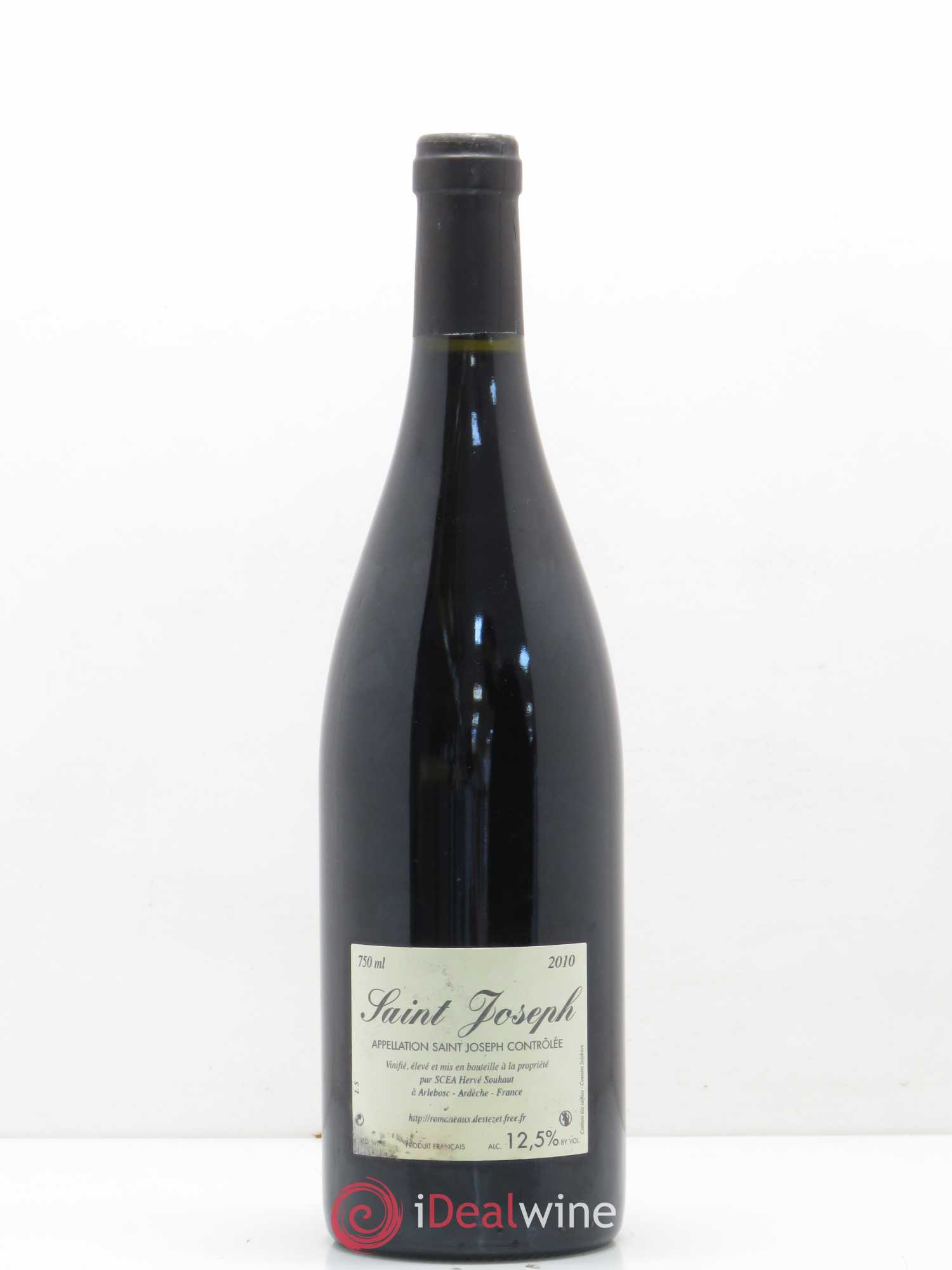 Saint-Joseph Sainte Epine Hervé Souhaut - Domaine Romaneaux-Destezet 2010 - Lot de 1 bouteille - 1