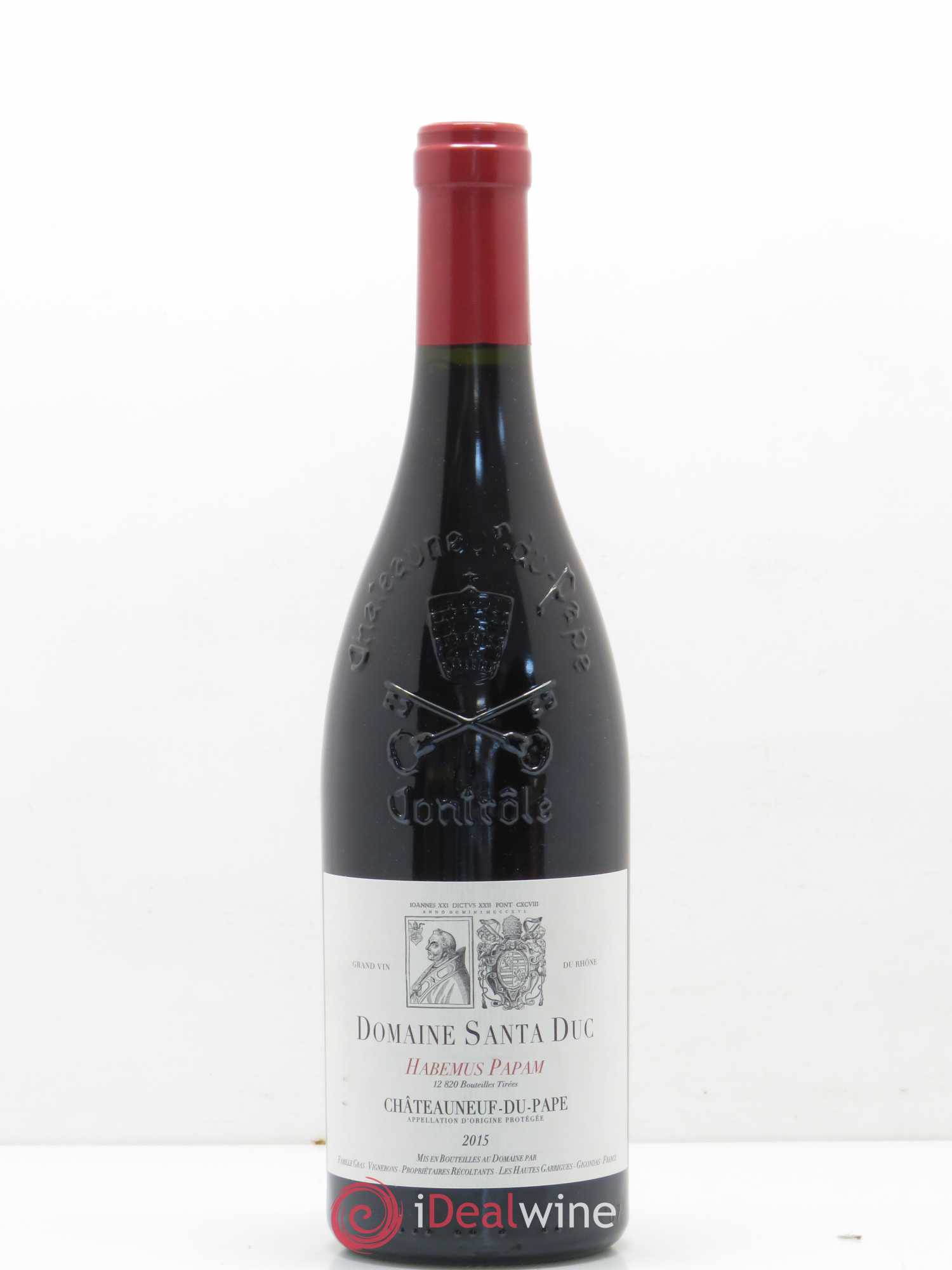 Châteauneuf-du-Pape Habemus Papam Domaine Santa Duc 2015 - Posten von 1 Flasche - 0