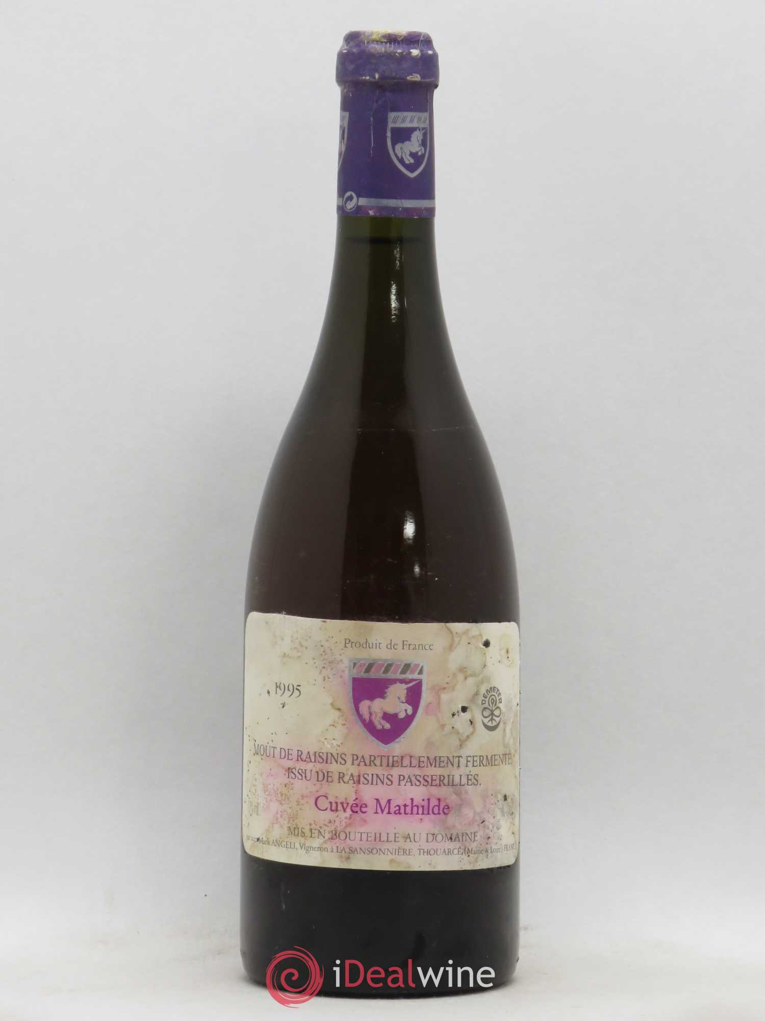 Moût de raisins partiellement fermenté issu de raisins passerillés Coteau du Houet Mark Angeli (Domaine) - Ferme de la Sansonnière Cuvée Mathilde 1995 - Lotto di 1 bottiglia - 0