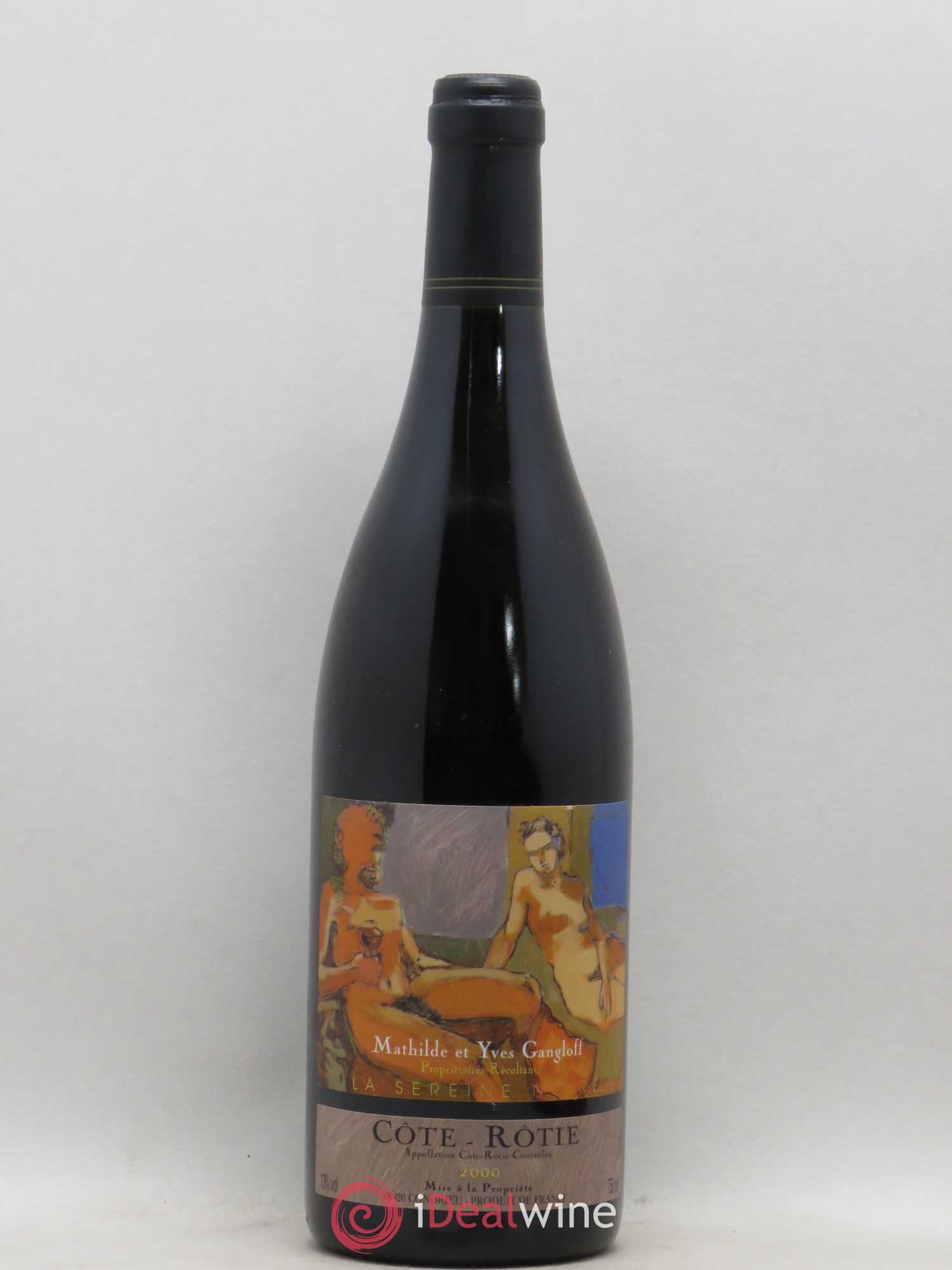 Côte-Rôtie La Sereine Noire Gangloff (Domaine) 2000 - Lot de 1 bouteille - 0