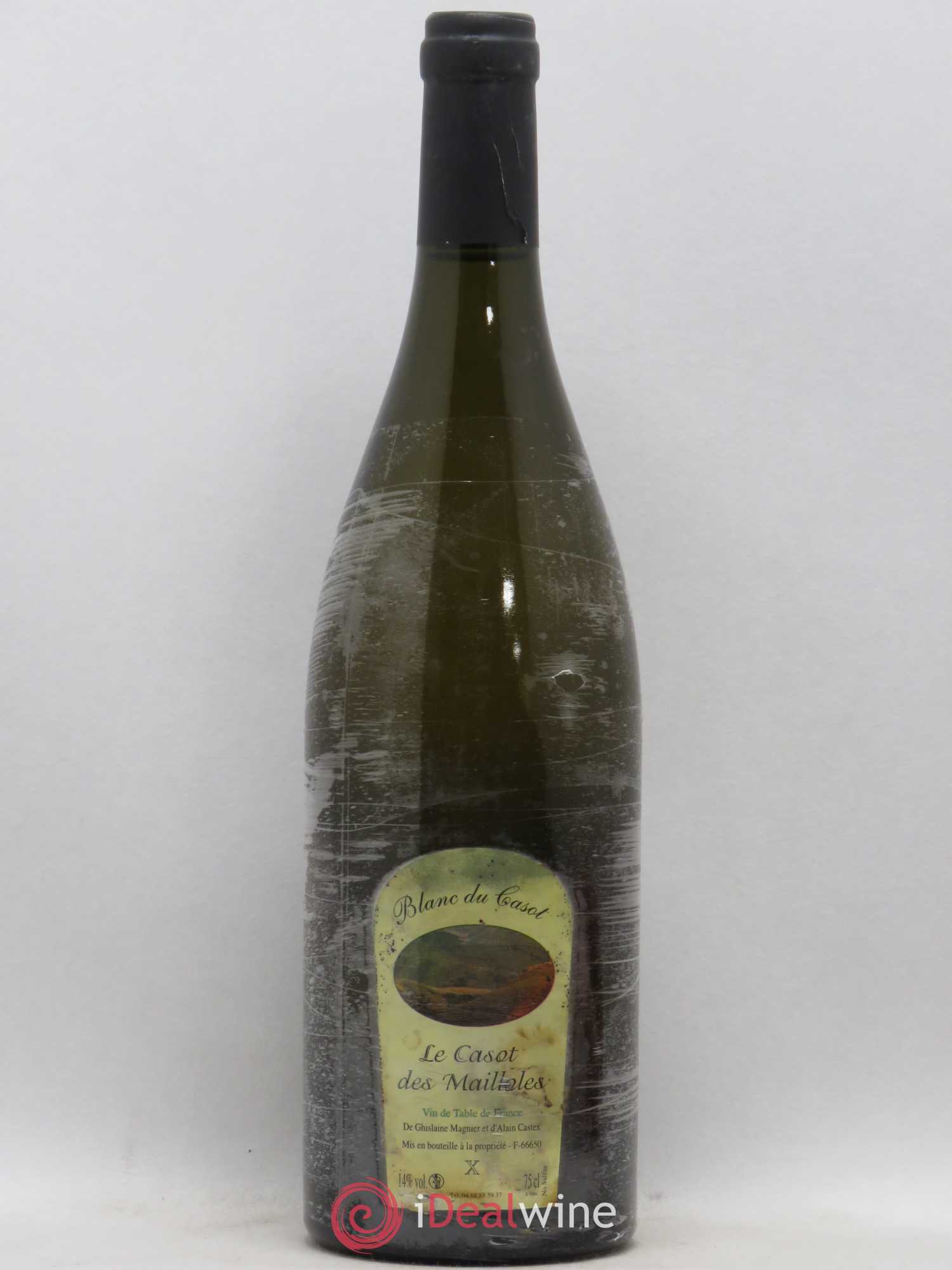 Vin de France Le Blanc du Casot Le Casot des Mailloles - Posten von 1 Flasche - 0