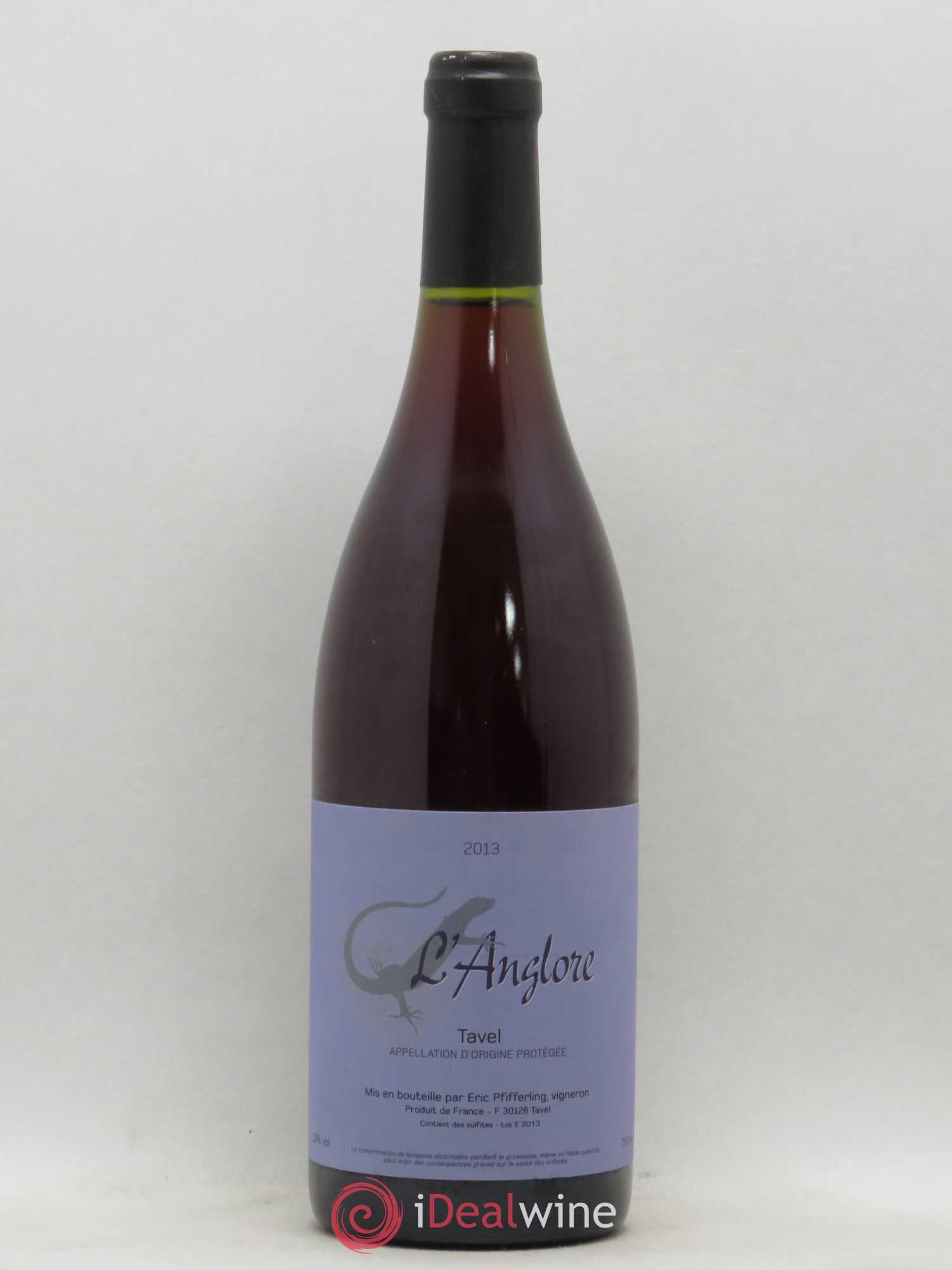 Tavel L'Anglore 2013 - Posten von 1 Flasche - 0