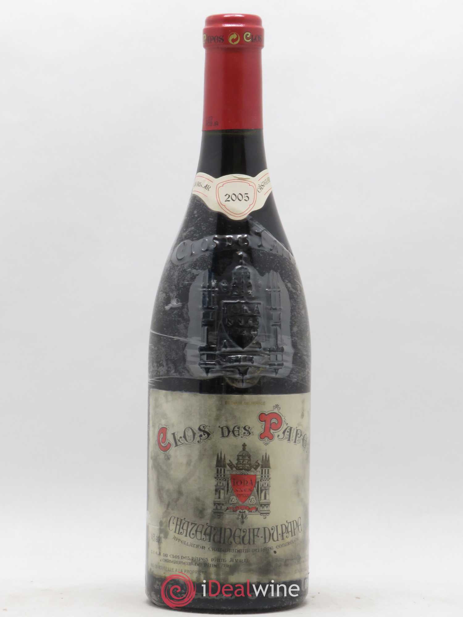 Châteauneuf-du-Pape Clos des Papes - Paul Avril 2005 - Lot de 1 bouteille - 0