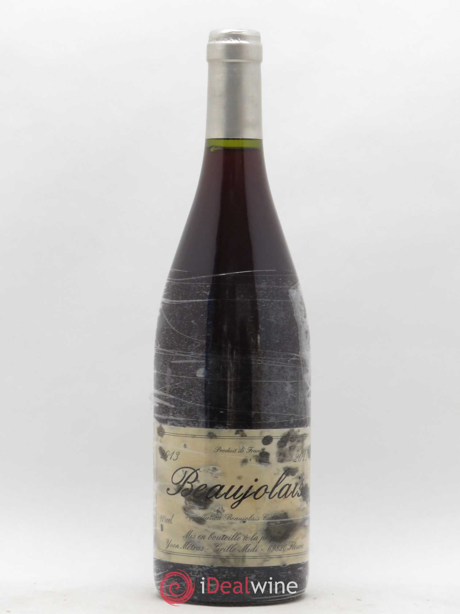 Beaujolais 1ère mise Yvon Métras 2013 - Lot de 1 bouteille - 0