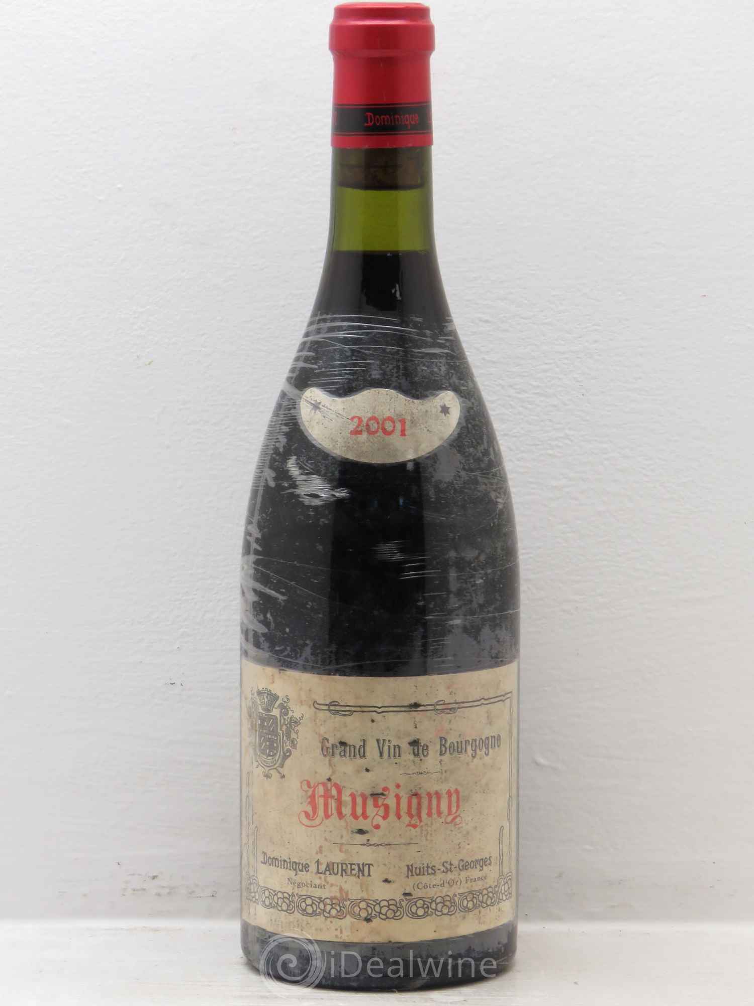 Musigny Grand Cru d.laurent 2001 - Posten von 1 Flasche - 0