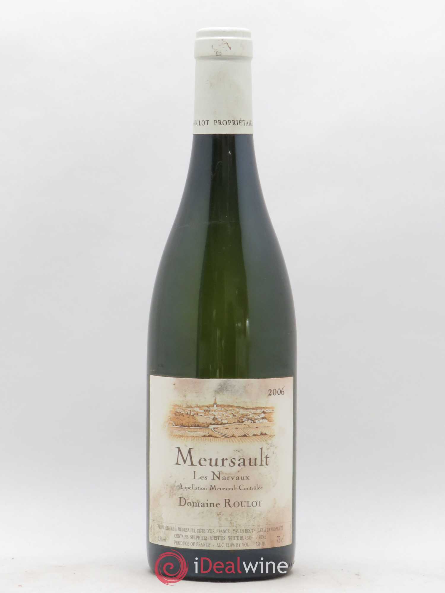 Meursault Les Narvaux Roulot (Domaine) 2006 - Lot de 1 bouteille - 0