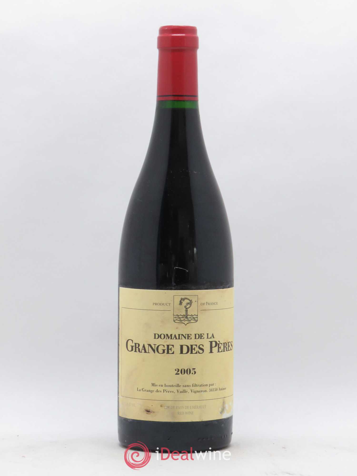 Pays d'Hérault Grange des Pères Laurent Vaillé 2005 - Lot de 1 bouteille - 0