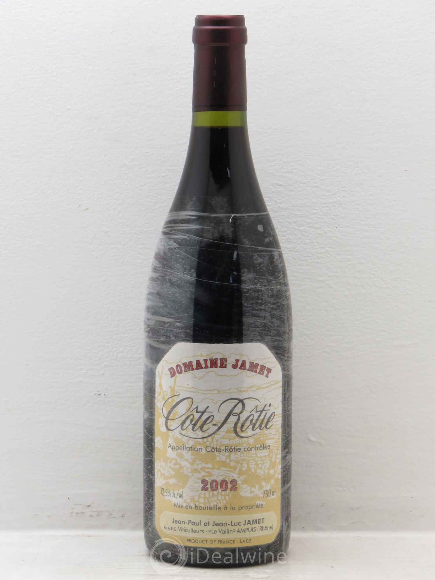 Côte-Rôtie Jamet (Domaine) 2002 - Lot de 1 bouteille - 0