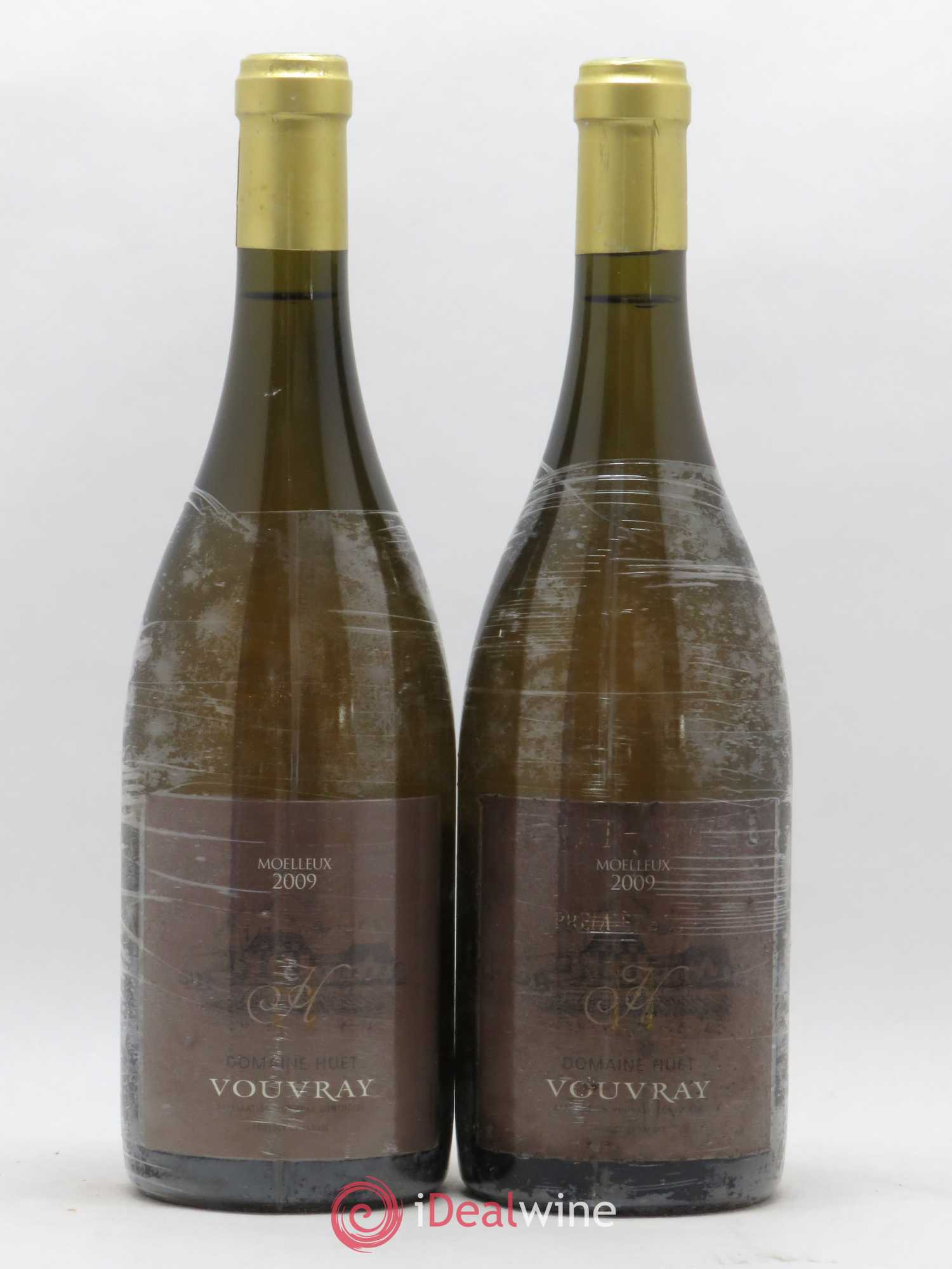 Vouvray Le Mont Moelleux 1ère Trie Domaine Huet 2009 - Lotto di 2 bottiglie - 0