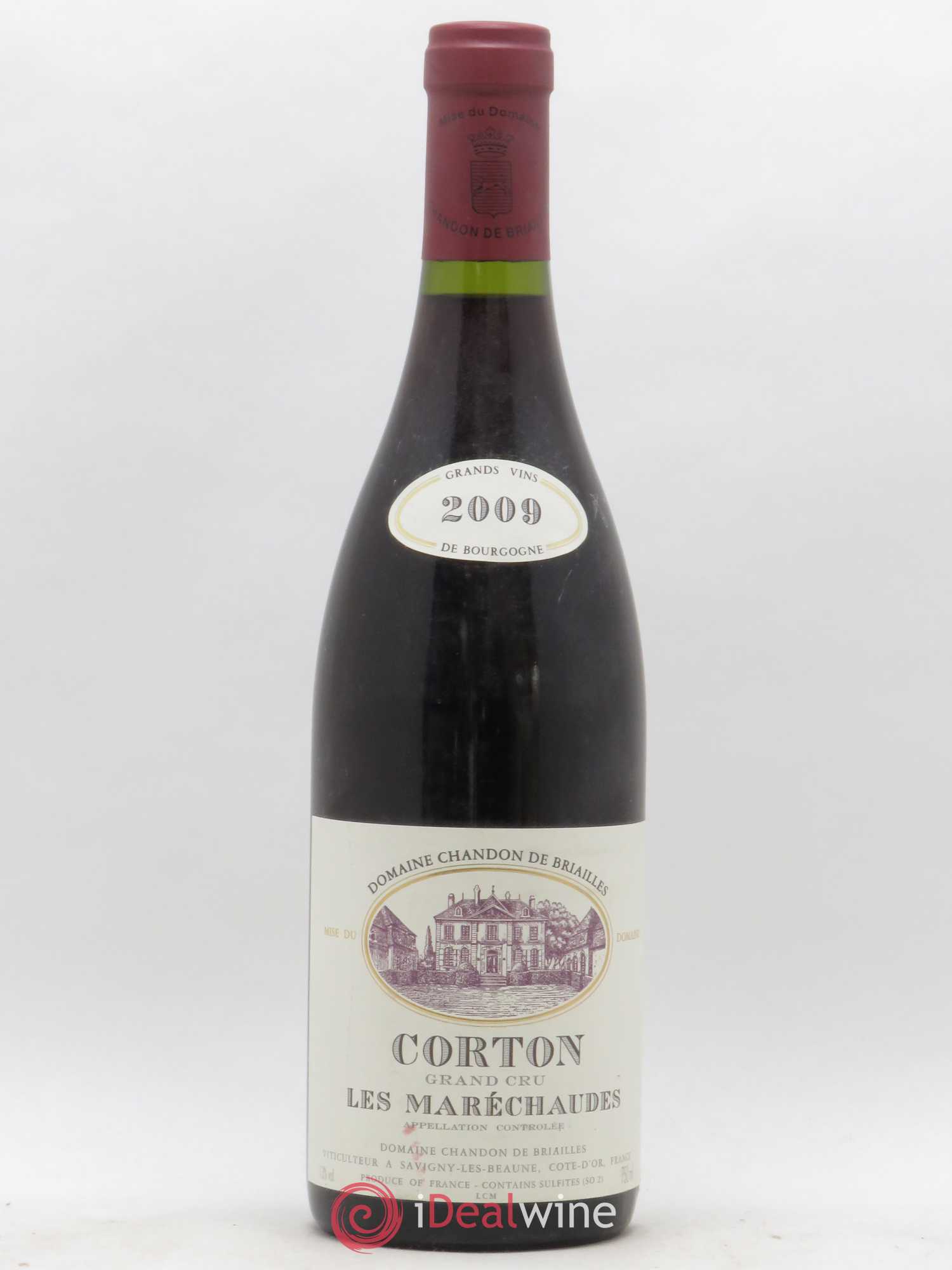 Corton Grand Cru Les Maréchaudes Chandon de Briailles 2009 - Lotto di 1 bottiglia - 0
