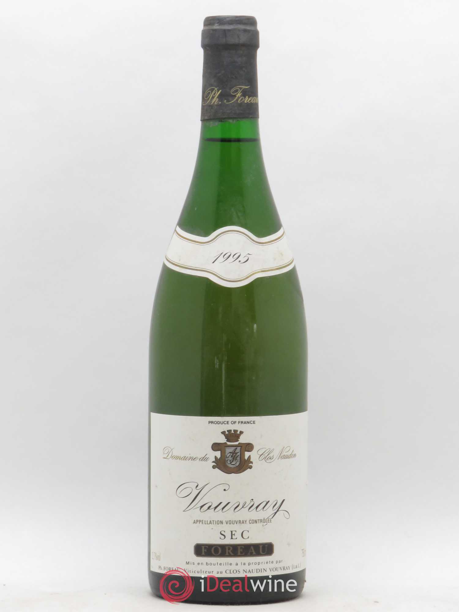 Vouvray Sec Clos Naudin - Philippe Foreau 1995 - Lot de 1 bouteille - 0