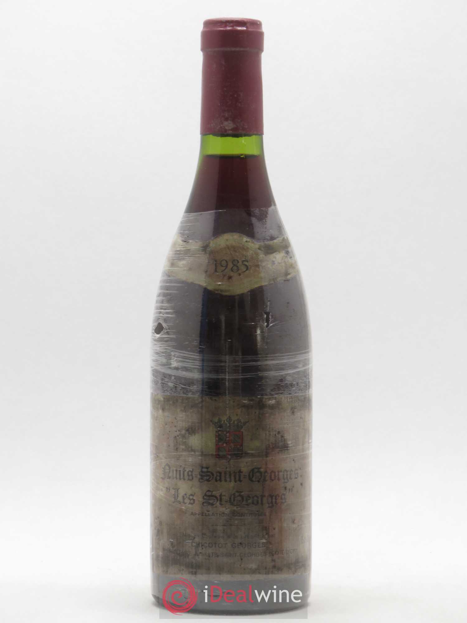 Nuits-Saint-Georges 1er Cru Les Saint-Georges Chicotot 1985 - Lot de 1 bouteille - 0