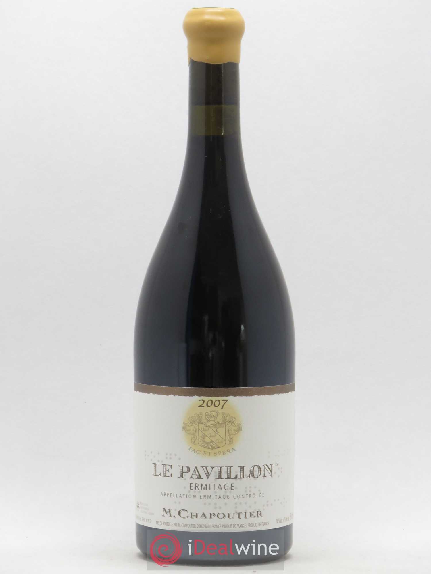 Hermitage Ermitage Le Pavillon Chapoutier 2007 - Lot de 1 bouteille - 0