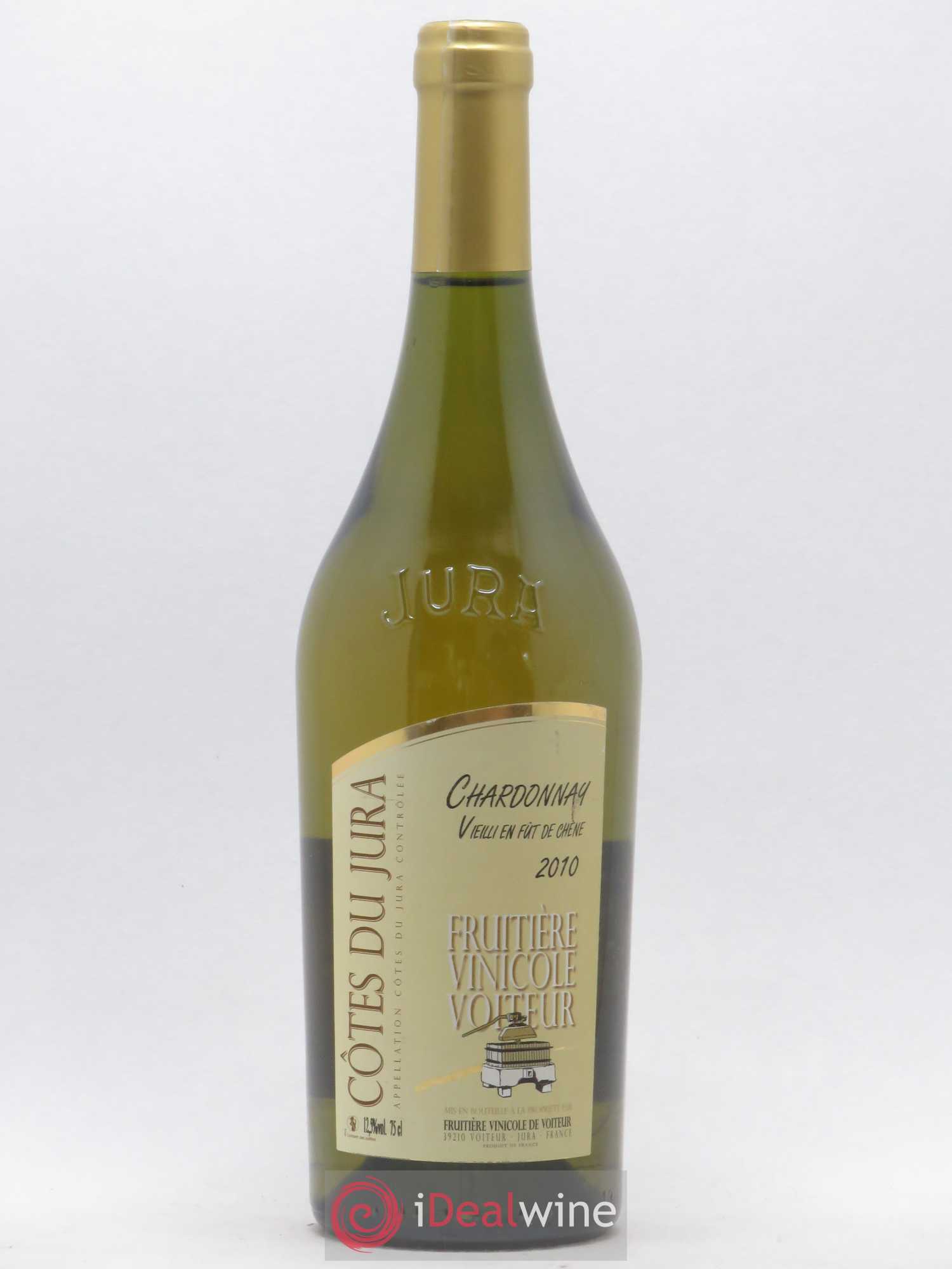 Côtes du Jura Chardonnay Fruitière Vinicole Voiteur 2010 - Posten von 1 Flasche - 0