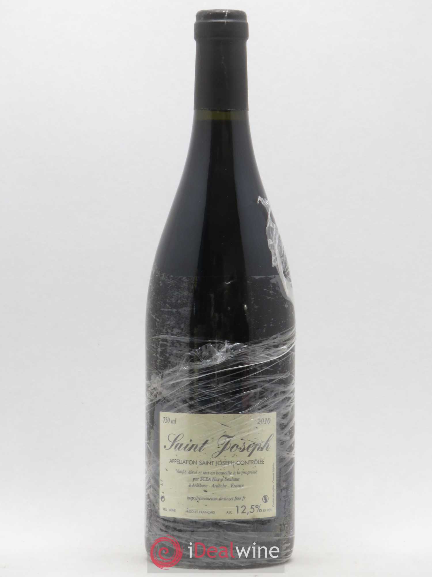 Saint-Joseph Sainte Epine Hervé Souhaut - Domaine Romaneaux-Destezet 2010 - Lot de 1 bouteille - 1