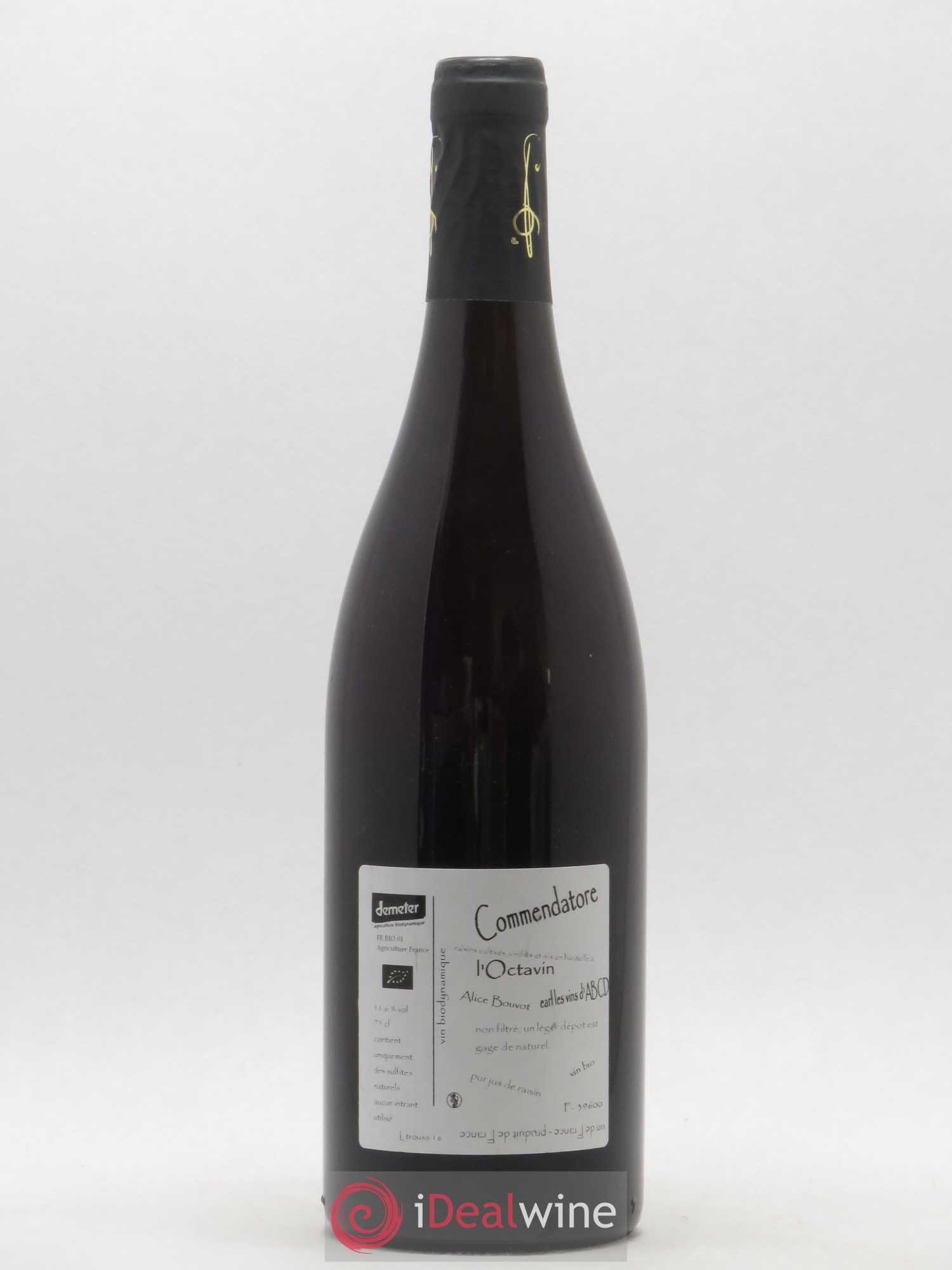 Vin de France Trousseau Les Corvées Commendatore Domaine de L'Octavin - Alice Bouvot 2016 - Lot de 1 bouteille - 1