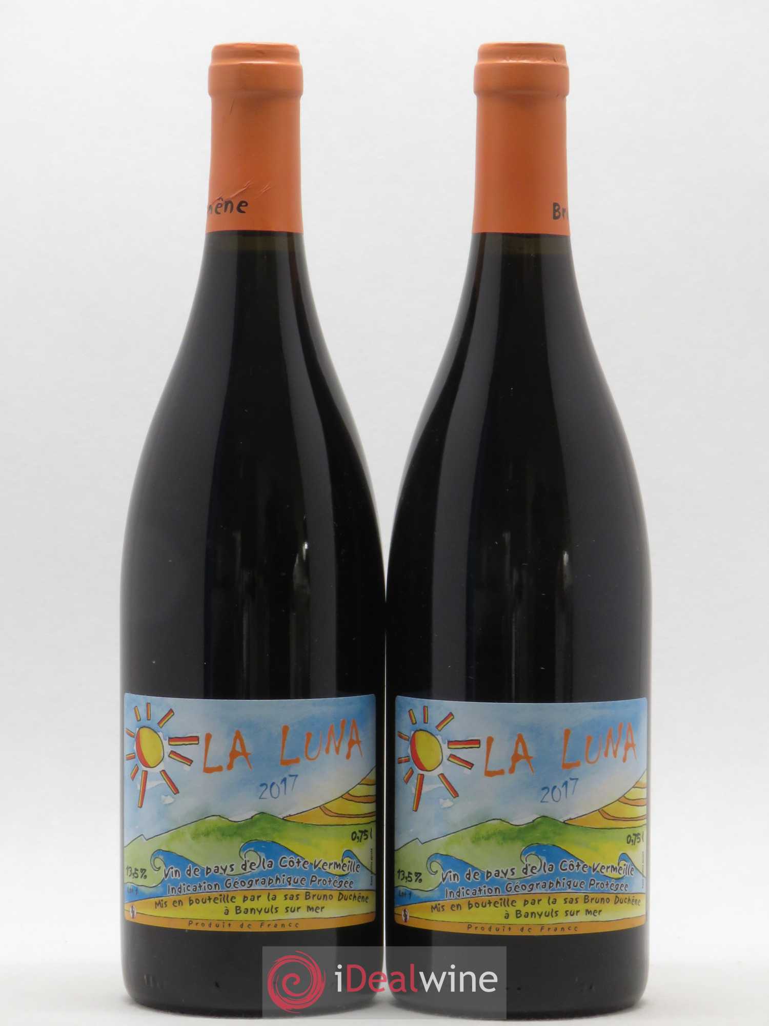 Languedoc IGP Côte Vermeille Bruno Duchene La Luna 2017 - Posten von 2 Flaschen - 0
