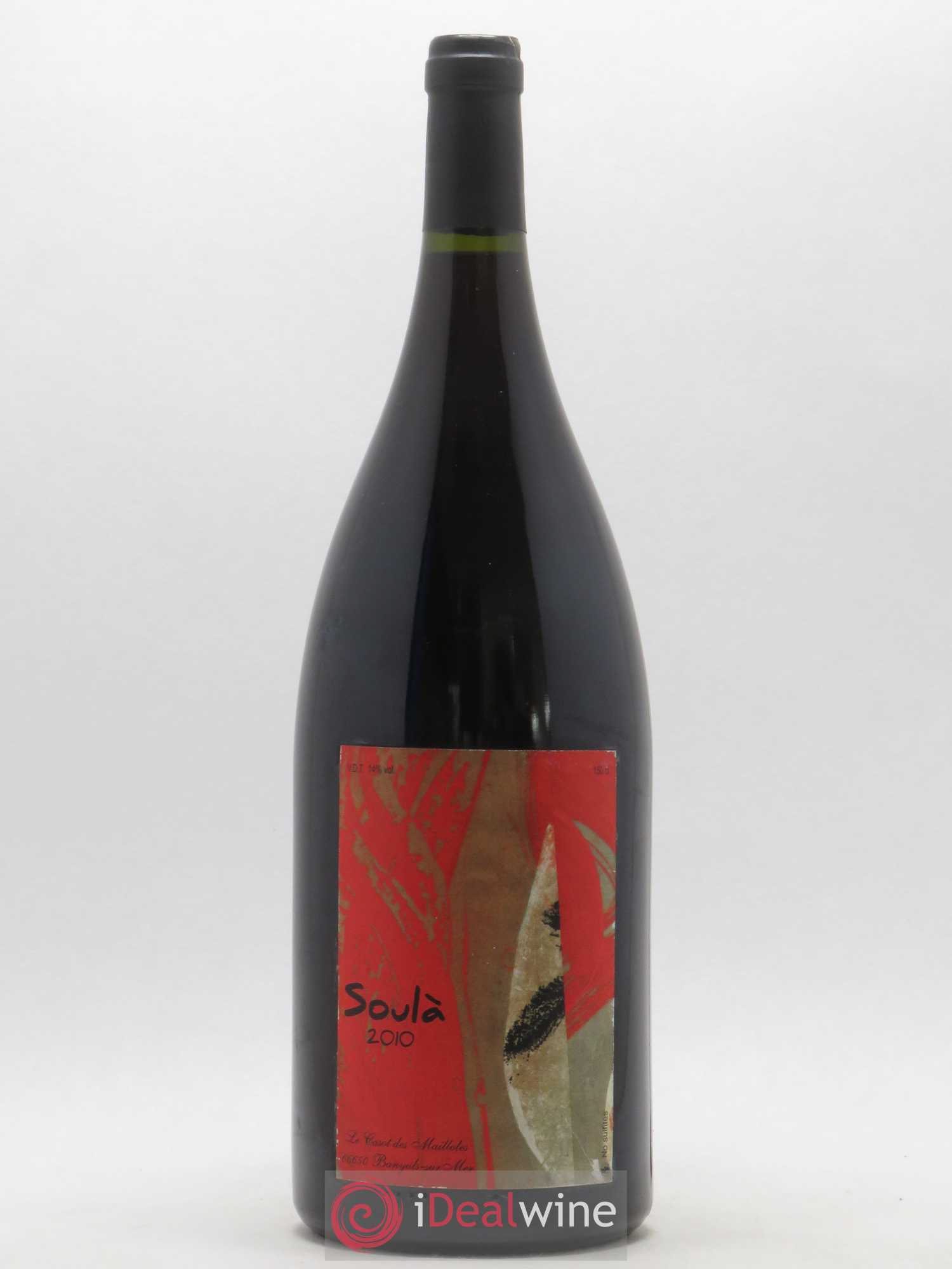 Vin de France Le Casot des Mailloles Soulà 2010 - Posten von 1 Magnum - 0