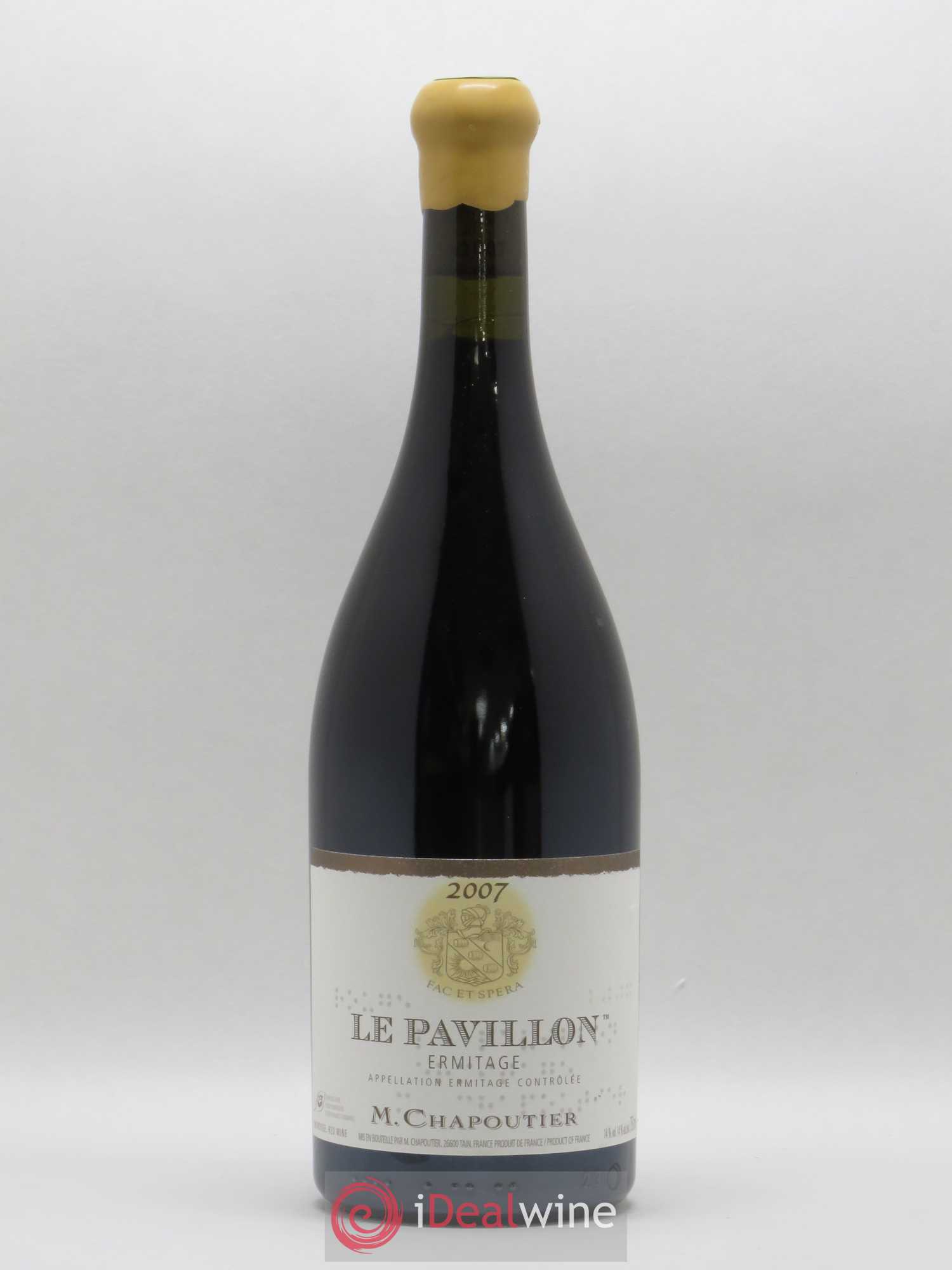 Hermitage Ermitage Le Pavillon Chapoutier 2007 - Lot de 1 bouteille - 0