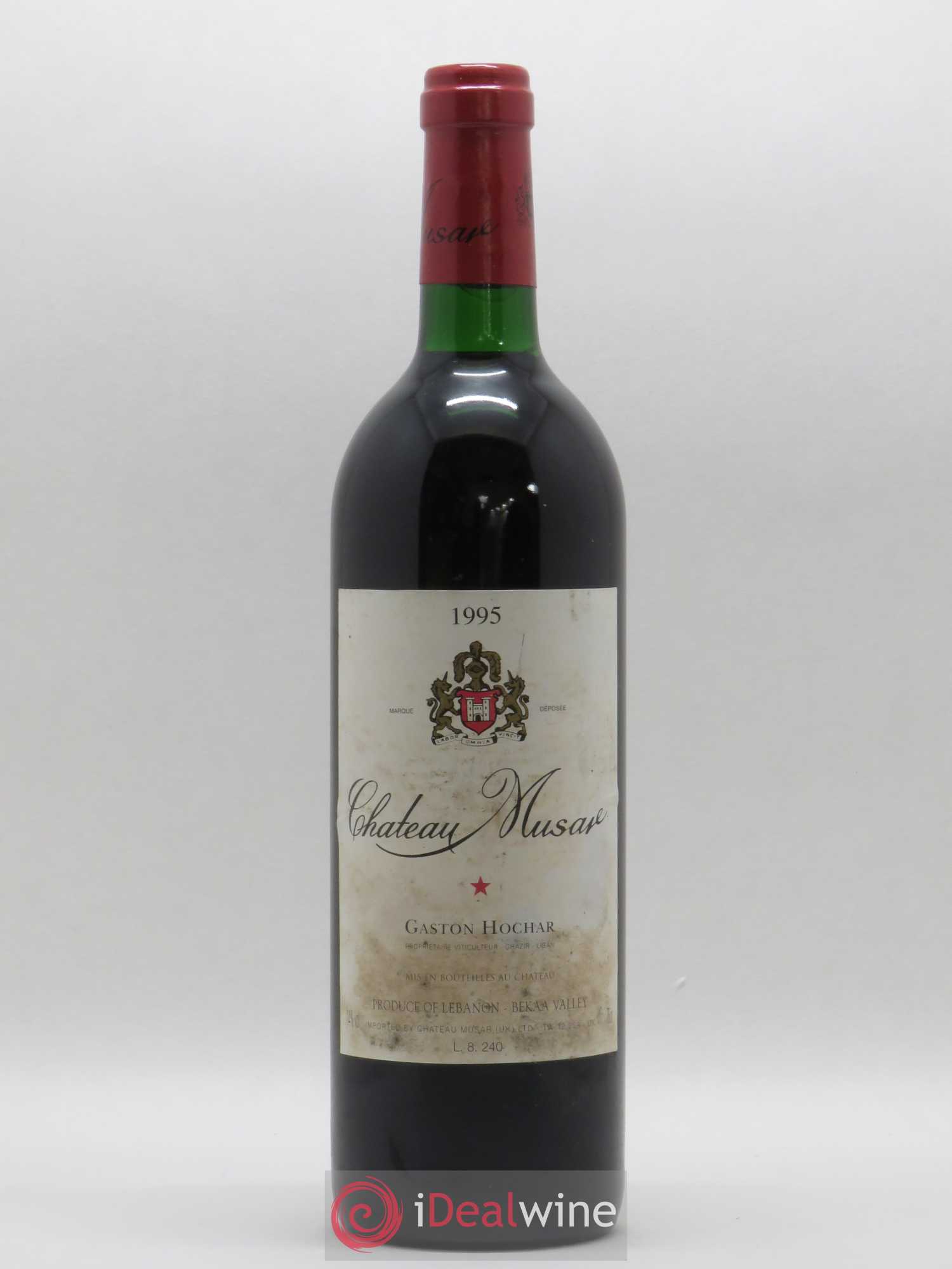Château Musar Serge Hochar 1995 - Lot de 1 bouteille - 0