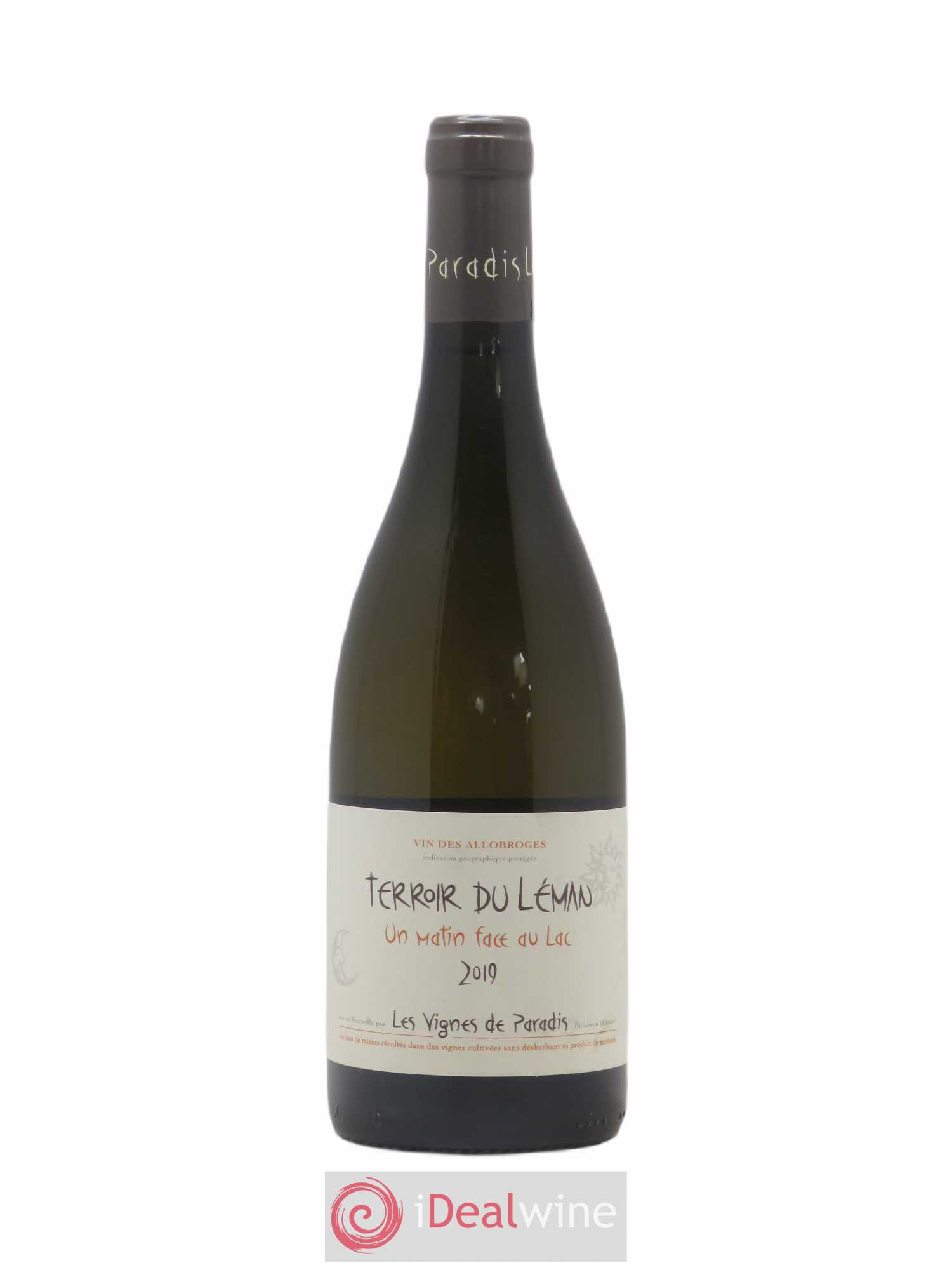 Vin des Allobroges Un Matin Face Au Lac Les Vignes du Paradis Terroir du Leman 2019 - Posten von 1 Flasche - 0