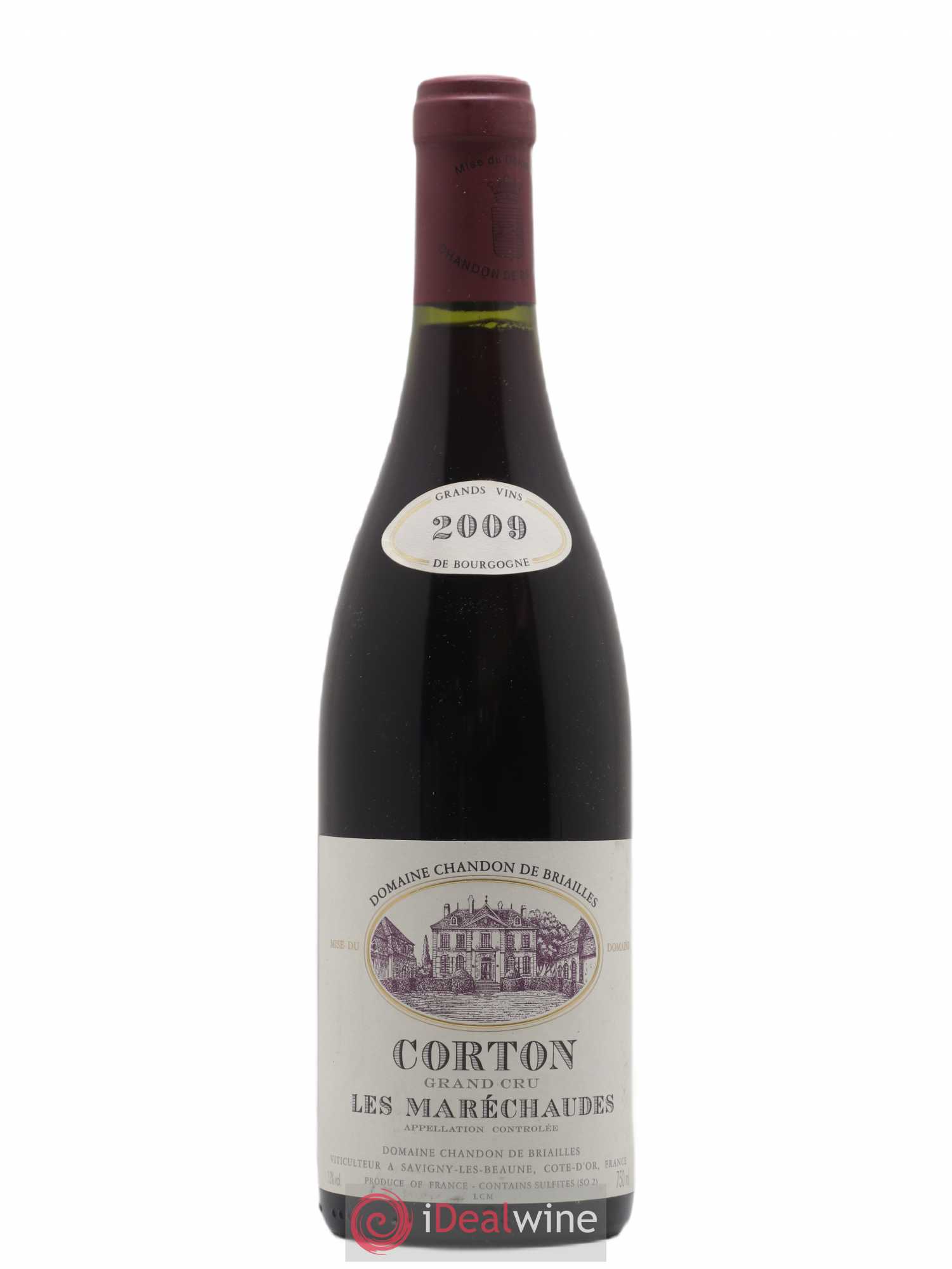 Corton Grand Cru Les Maréchaudes Chandon de Briailles 2009 - Lot de 1 bouteille - 0
