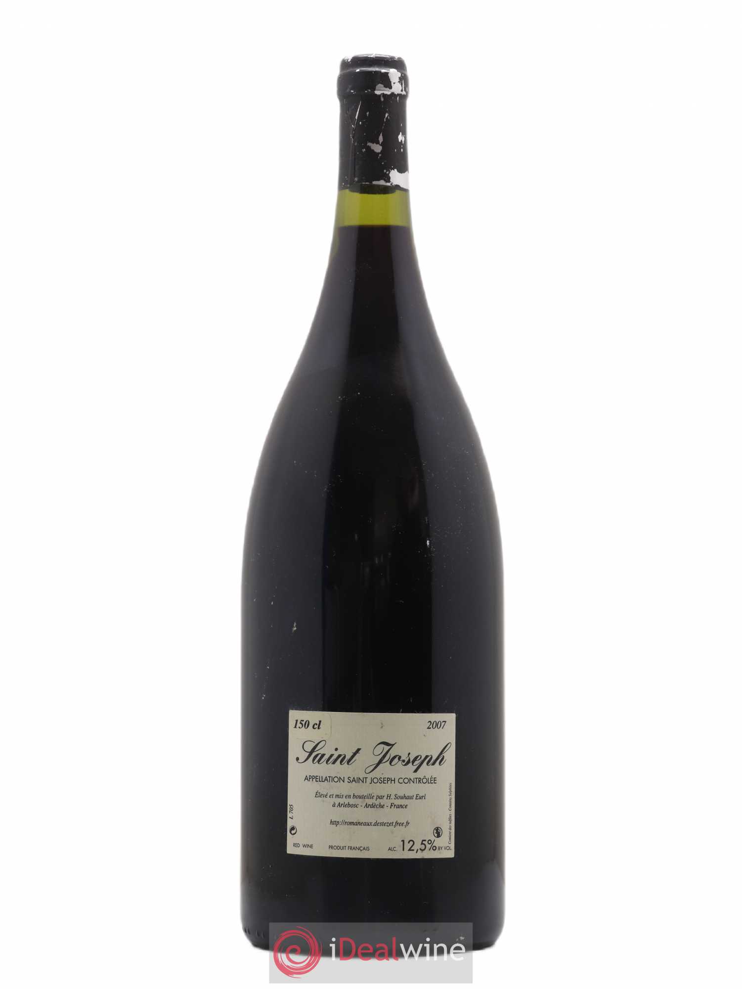 Saint-Joseph Sainte Epine Hervé Souhaut - Domaine Romaneaux-Destezet 2007 - Lot de 1 magnum - 1