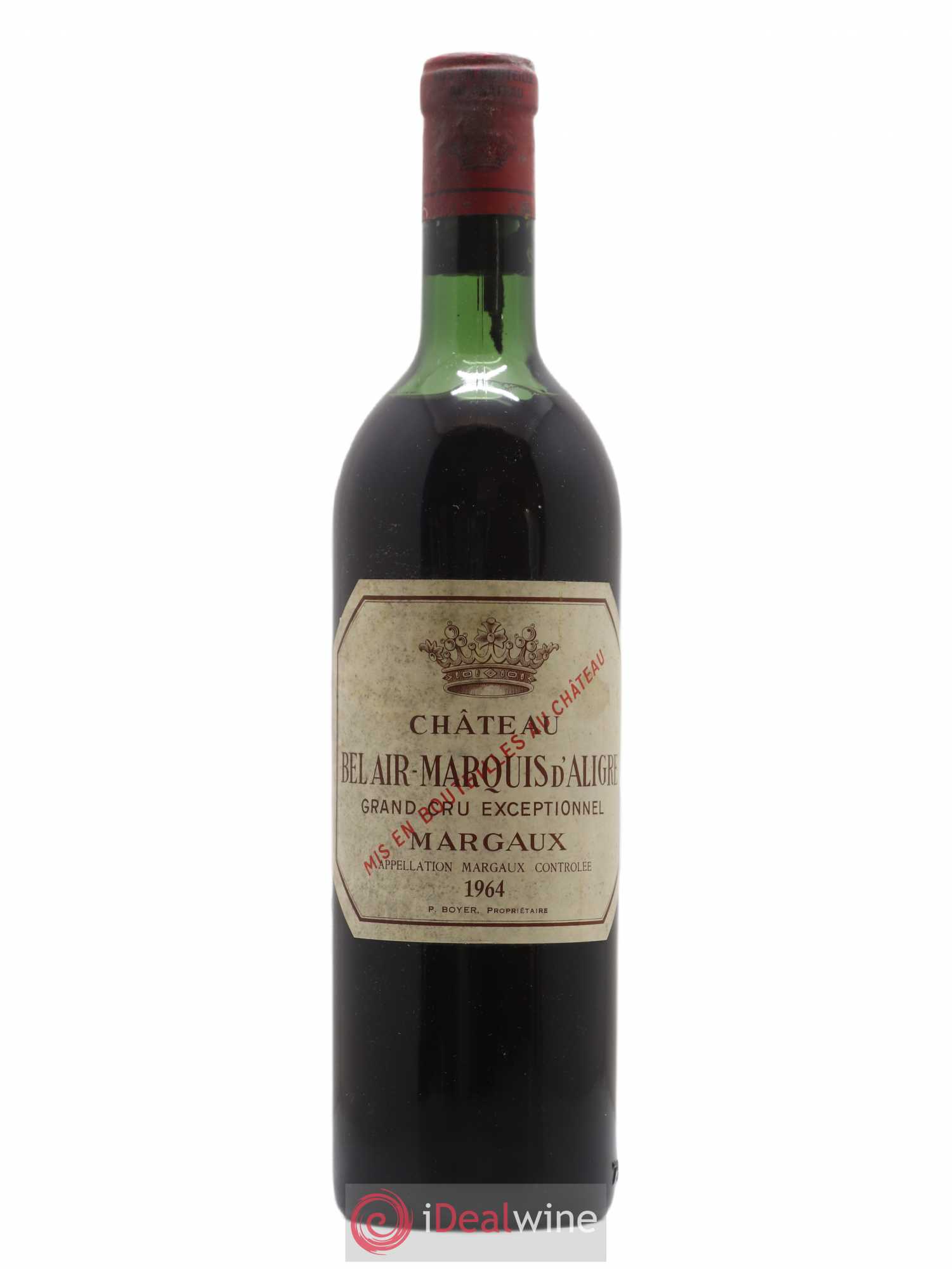 Château Bel Air Marquis d'Aligre 1964 - Posten von 1 Flasche - 0