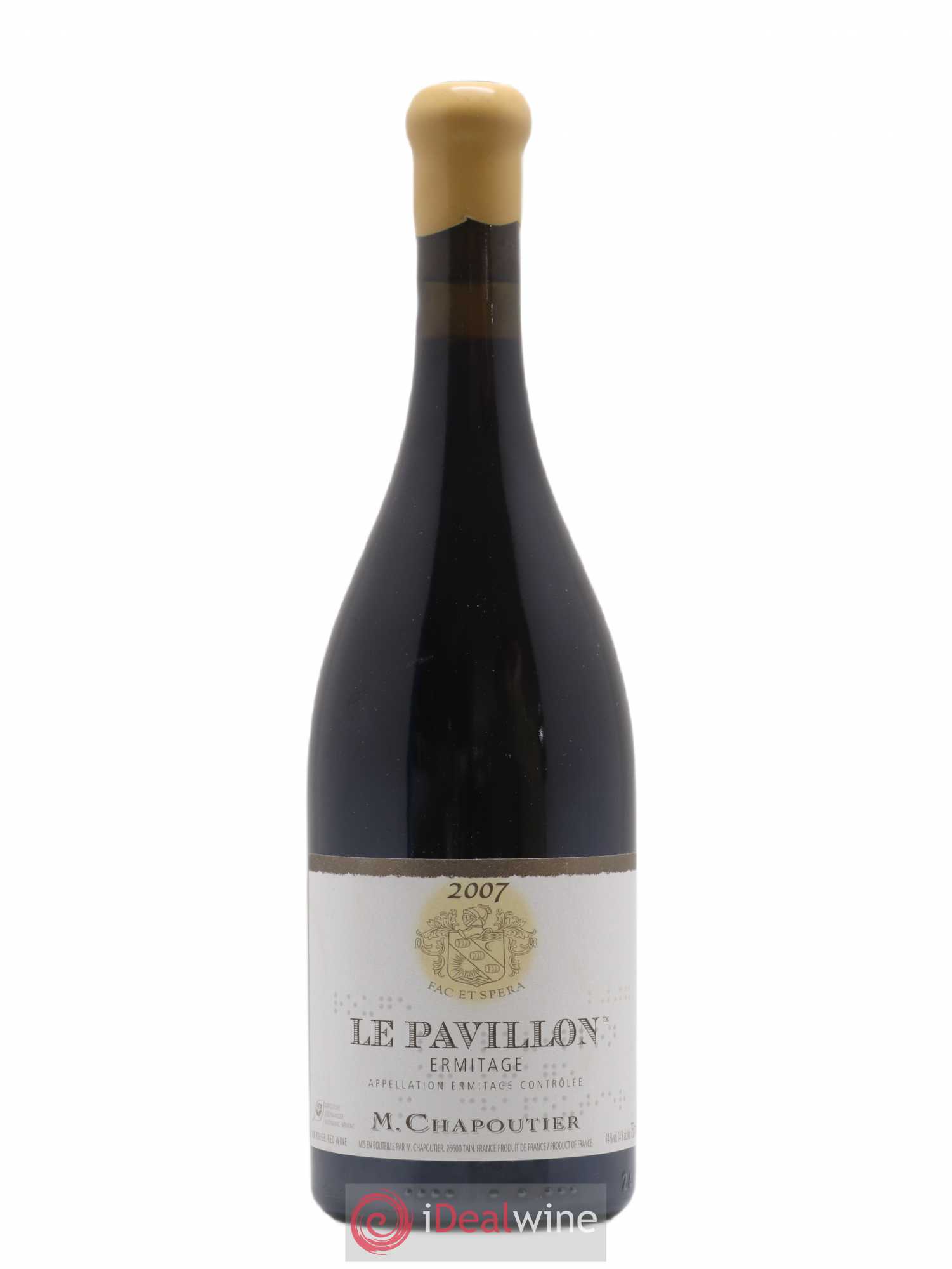 Hermitage Ermitage Le Pavillon Chapoutier 2007 - Lot de 1 bouteille - 0