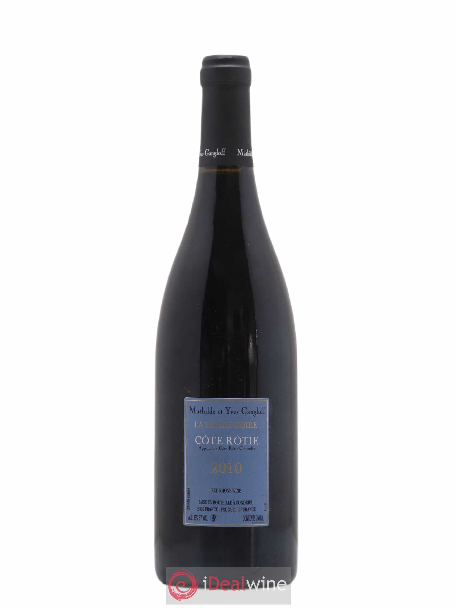 Côte-Rôtie La Sereine Noire Gangloff (Domaine) 2010 - Lot de 1 bouteille - 1