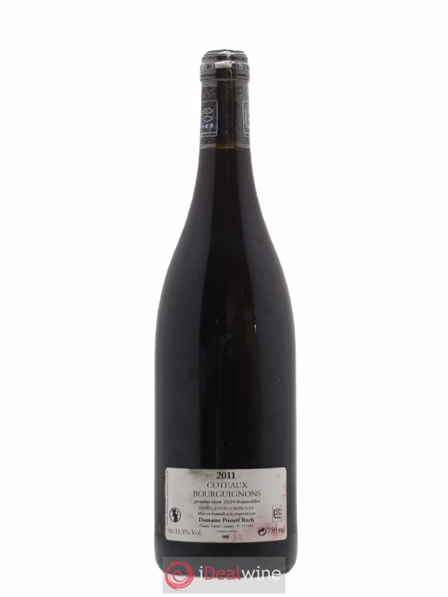 Coteaux Bourguignons Prieuré Roch 2011 - Lot de 1 bouteille - 1