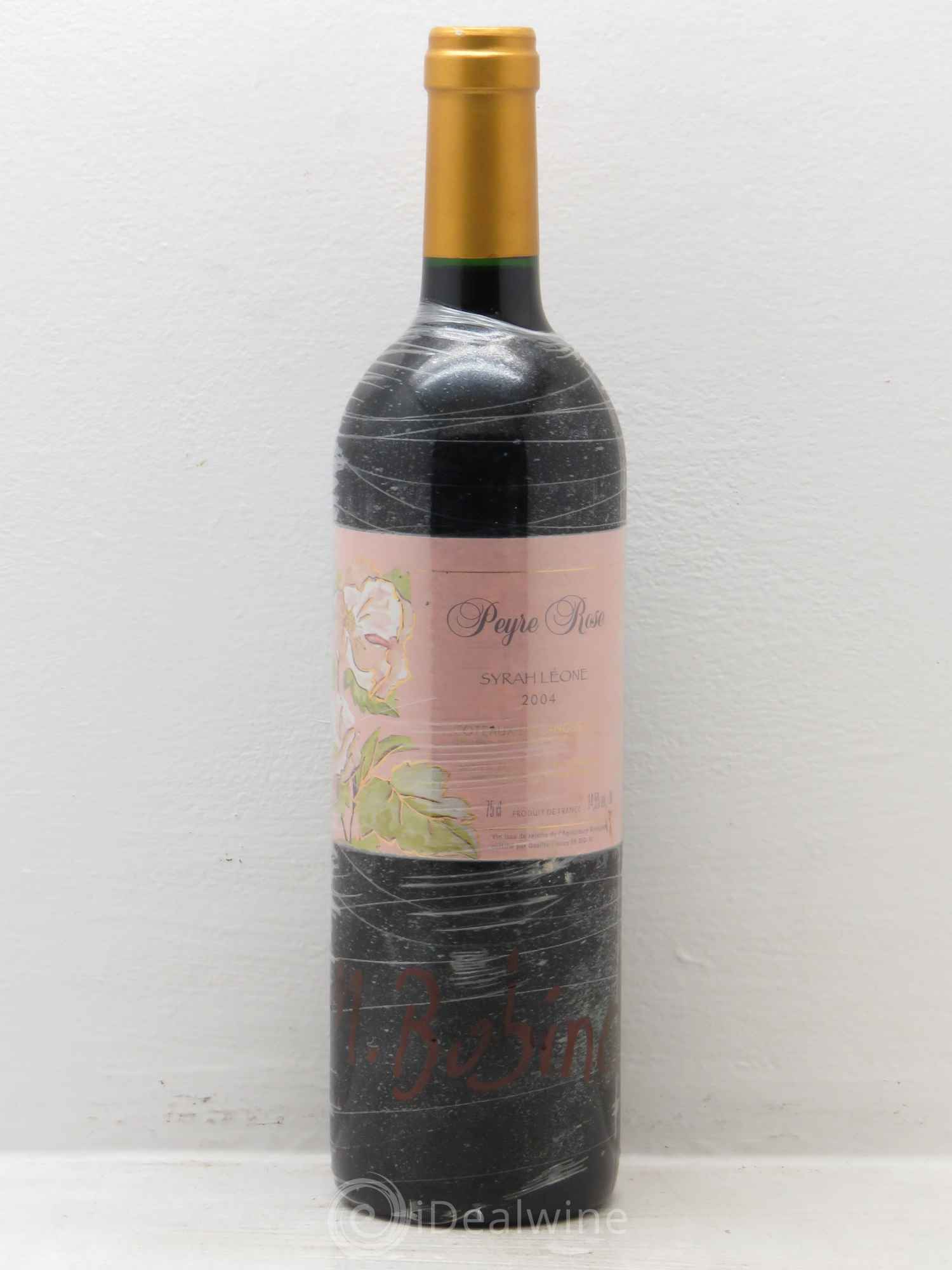 Coteaux du Languedoc Domaine Peyre Rose Belle Léone (anciennement Syrah Léone) Marlène Soria 2004 - Lot de 1 bouteille - 0