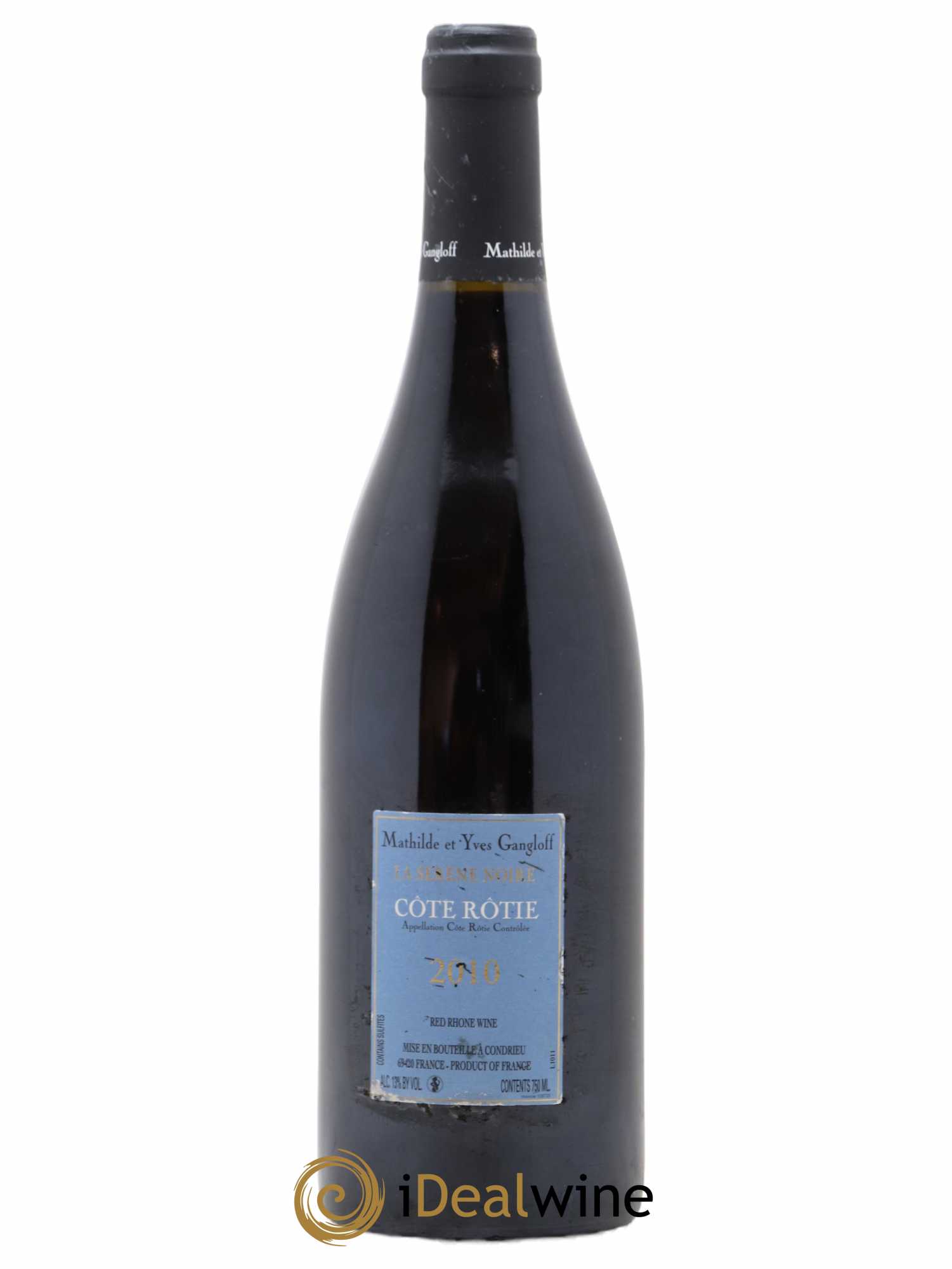 Côte-Rôtie La Sereine Noire Gangloff (Domaine) 2010 - Lot de 1 bouteille - 1