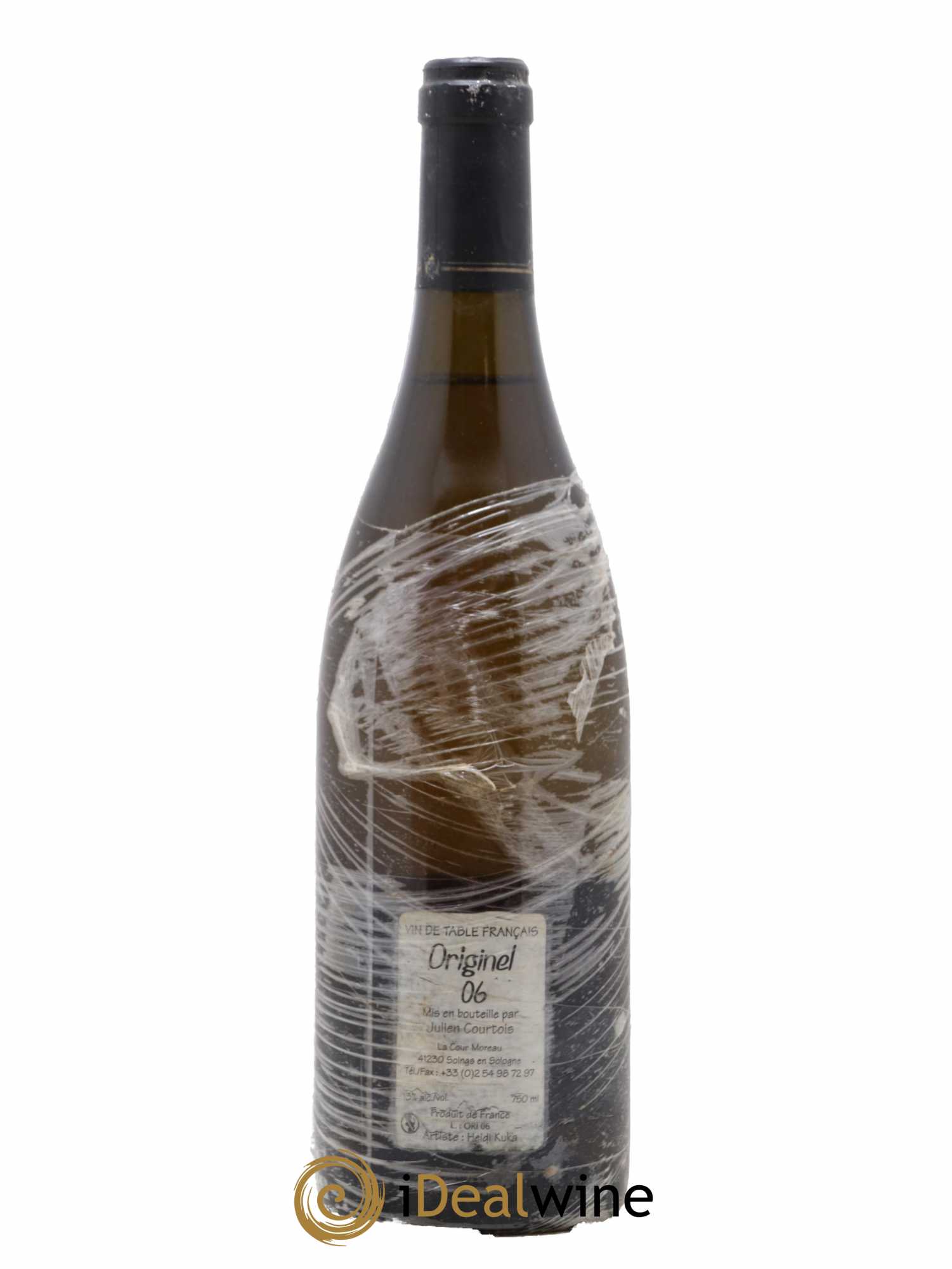 Vin de France Originel Julien Courtois 2006 - Lot de 1 bouteille - 1